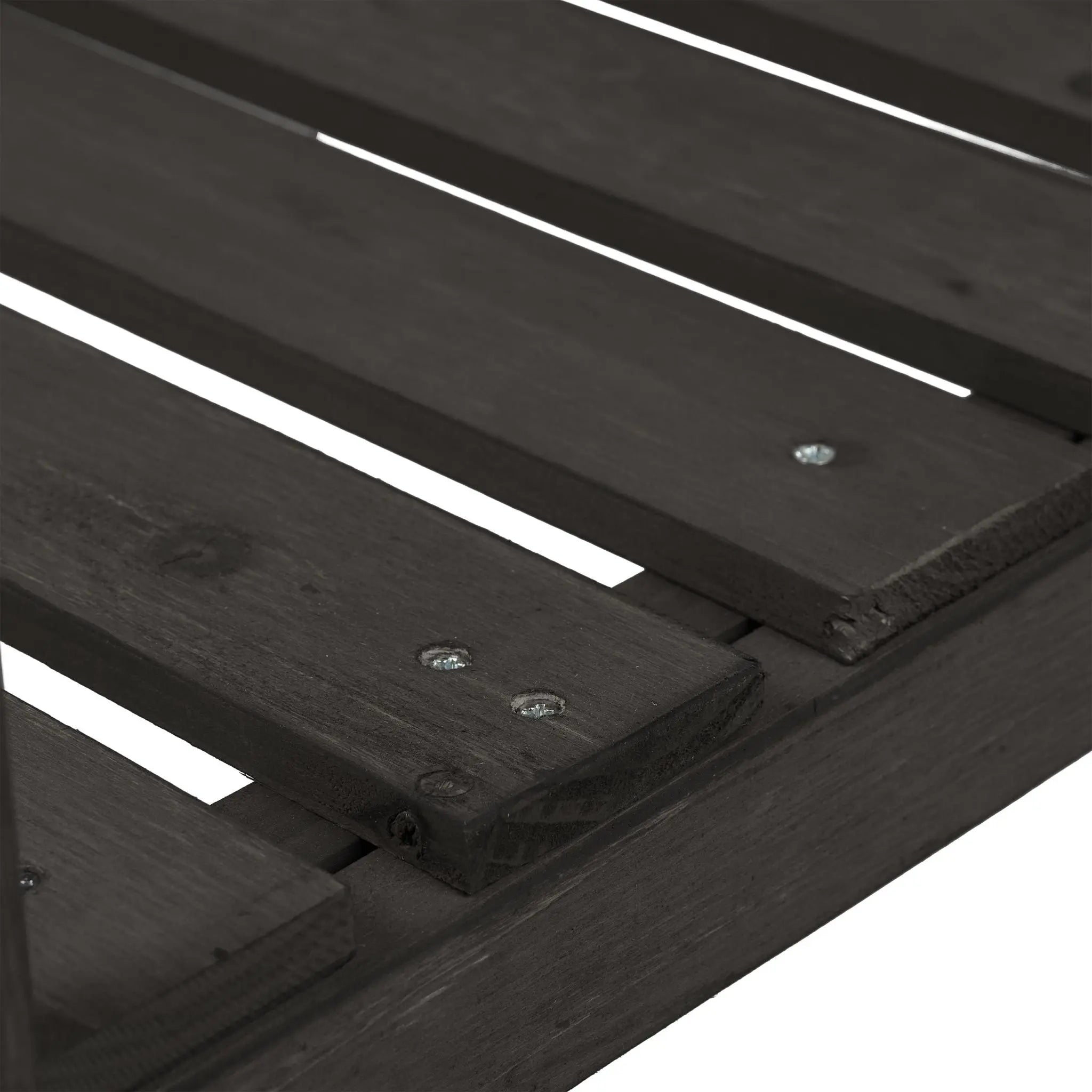 Hochbeet Tannenholz Schwarz von Relaxdays