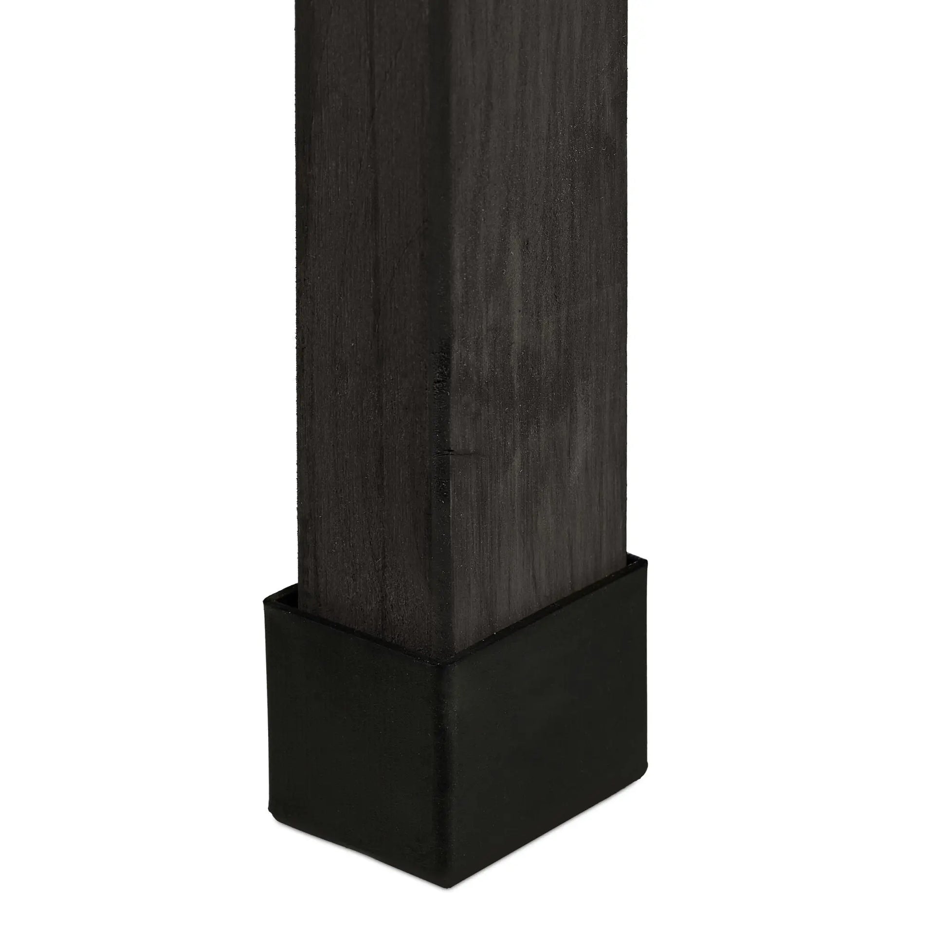 Hochbeet Tannenholz Schwarz von Relaxdays
