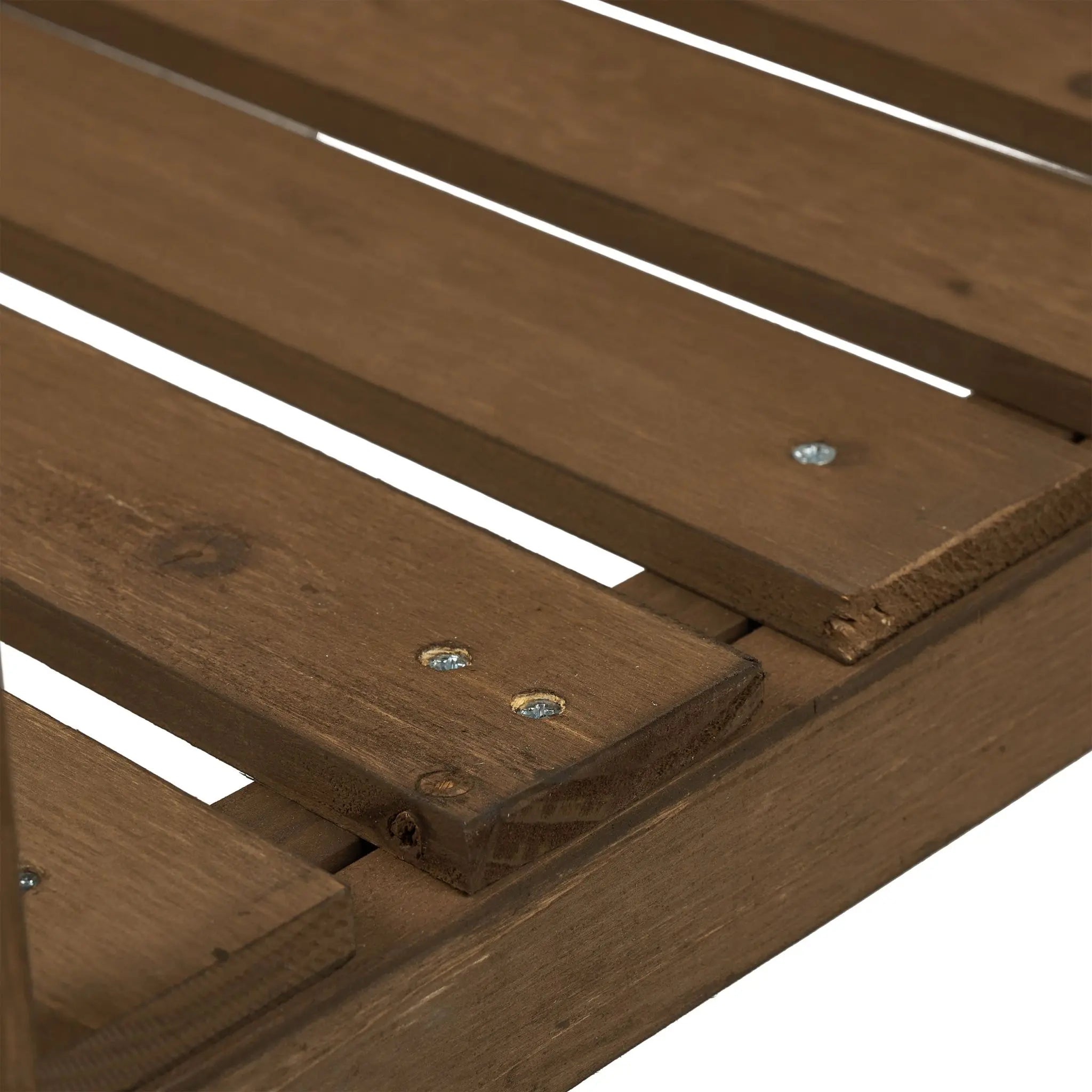 Hochbeet Tannenholz Braun-Schwarz von Relaxdays