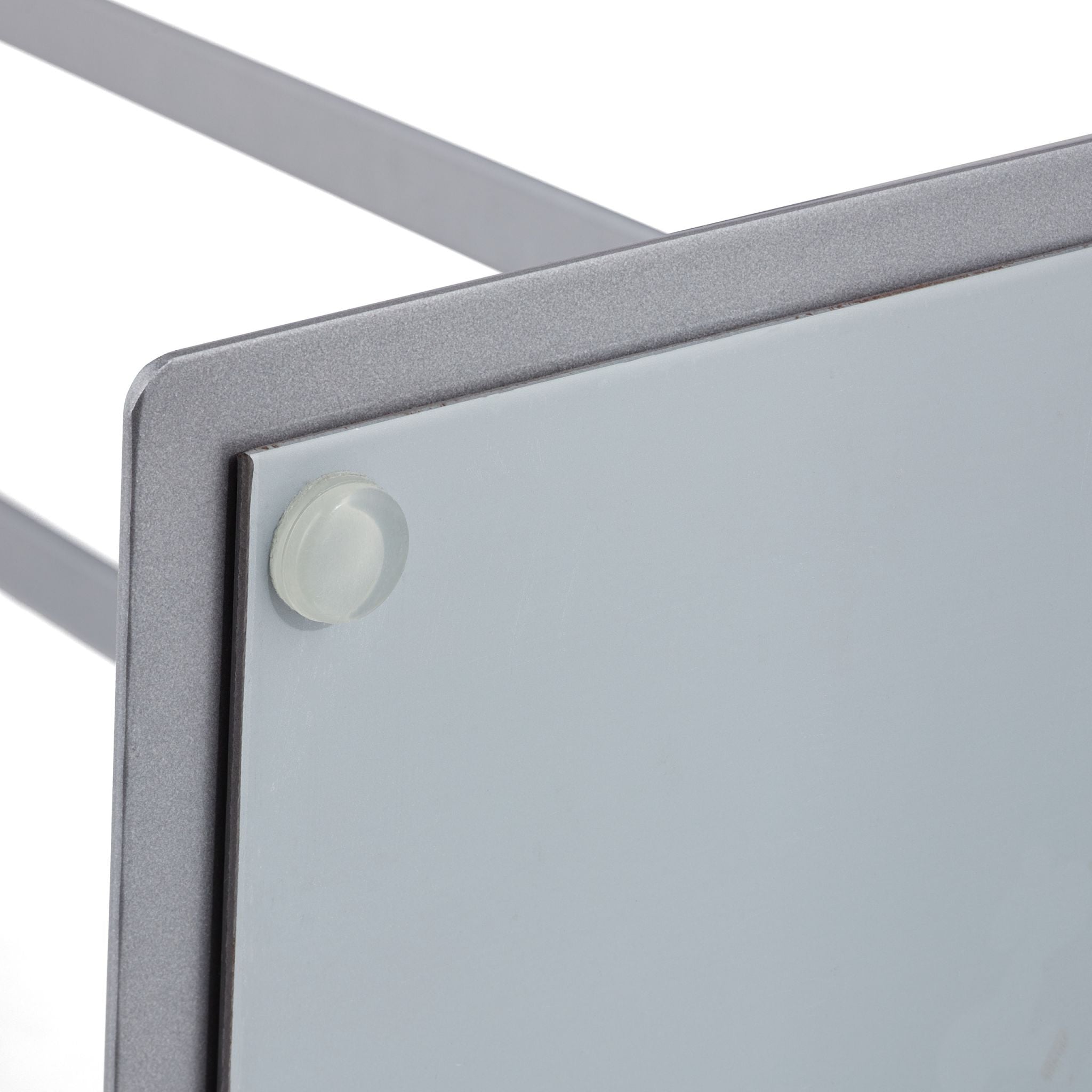 Handtuchständer T-Design Grau von Relaxdays