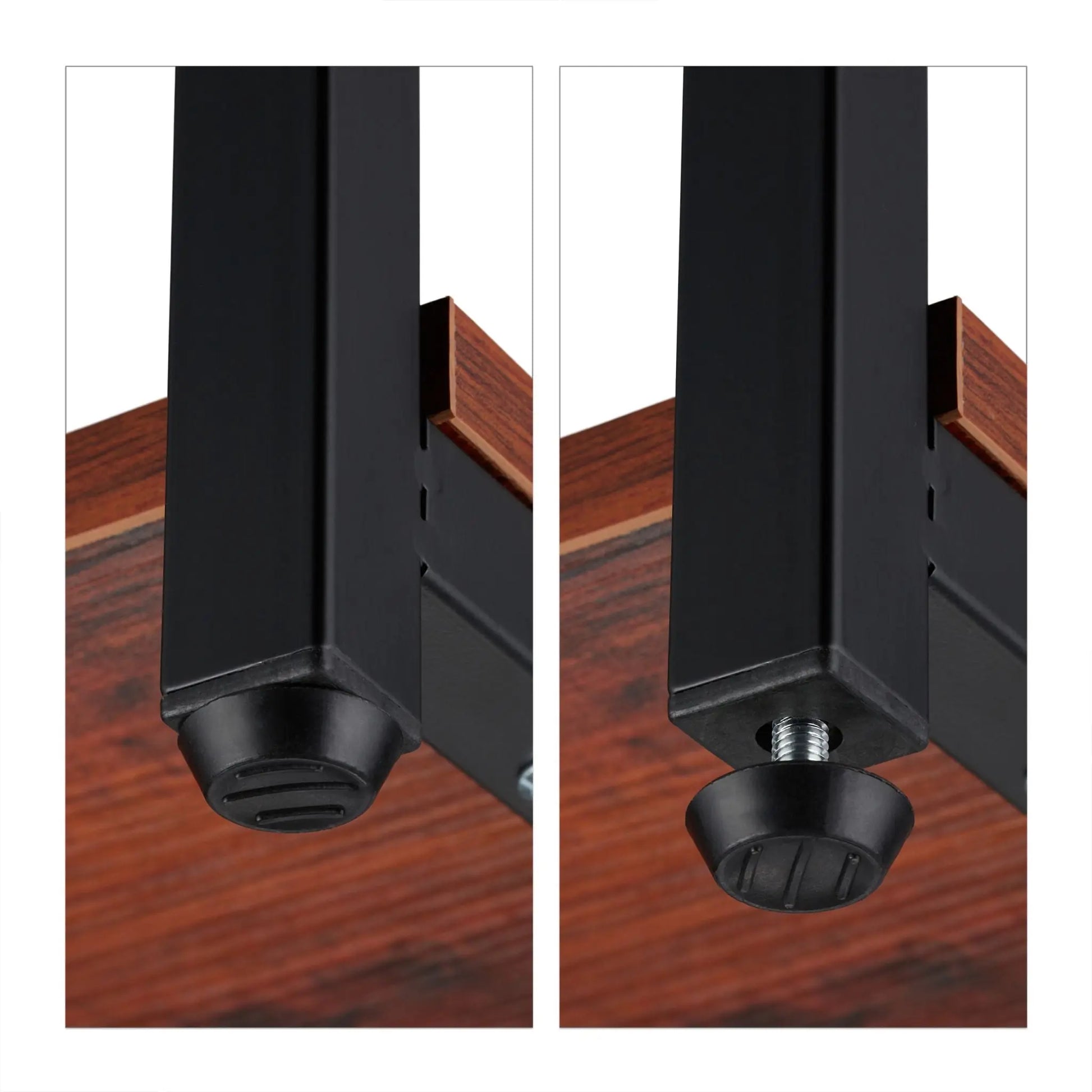 Pflanzenregal mit 6 Ablagen Braun-Schwarz von Relaxdays
