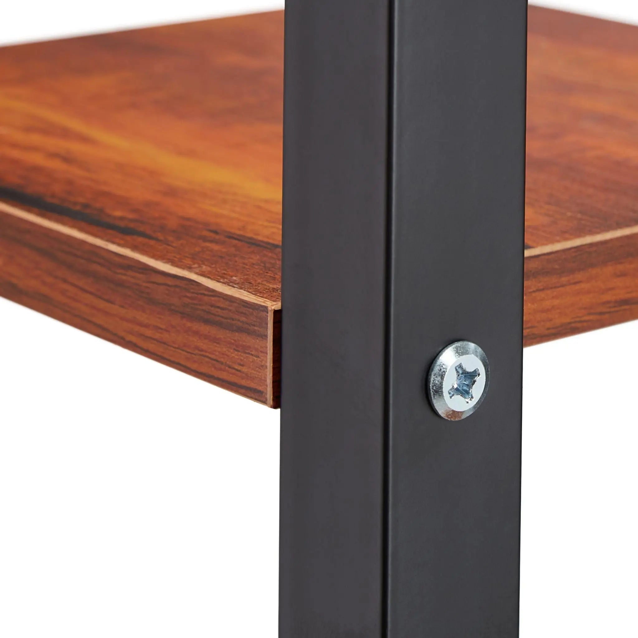 Pflanzenregal mit 5 Ablagen Braun-Schwarz von Relaxdays