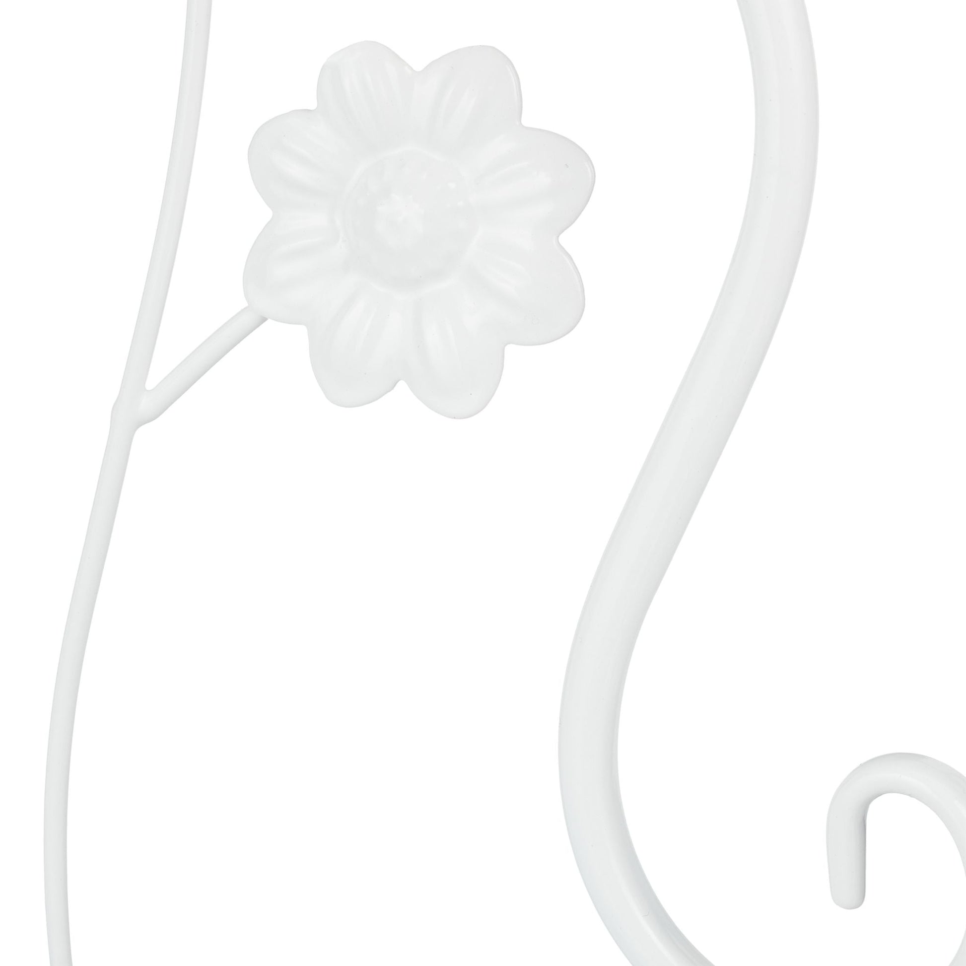 Blumenregal Metall Weiss von Relaxdays