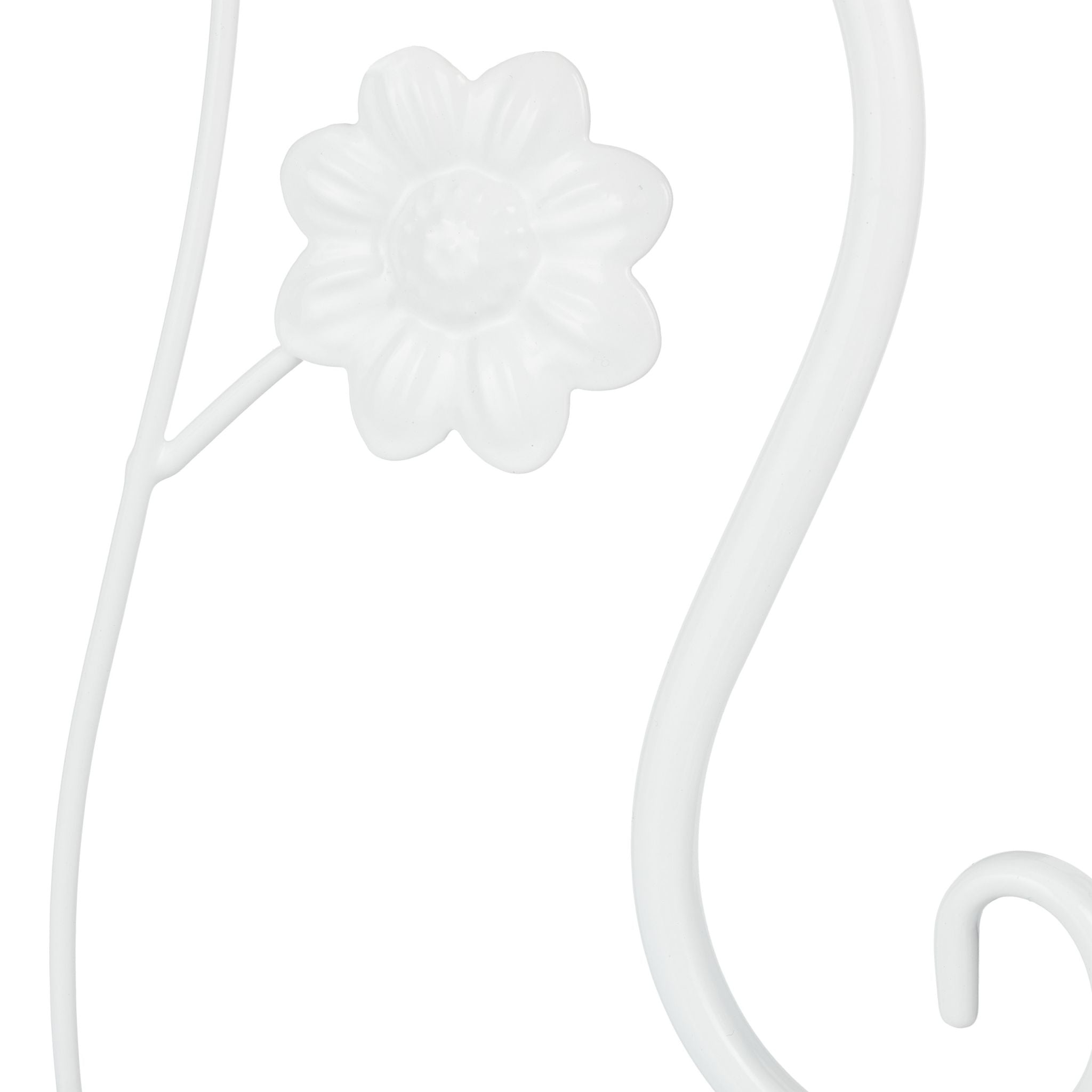 Blumenregal Metall Weiss von Relaxdays