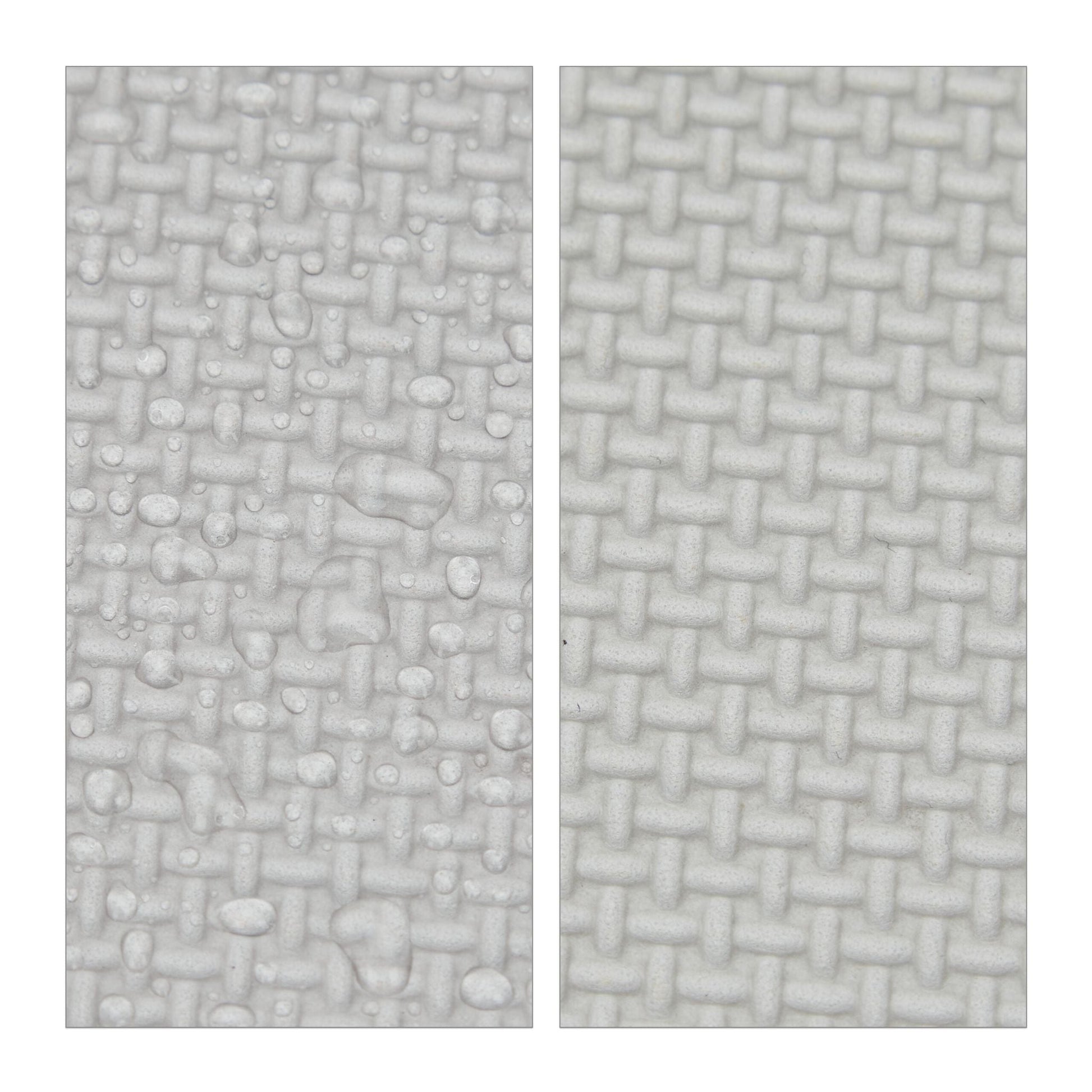 Puzzlematte Sterne hellgrau Weiss-Grau von Relaxdays