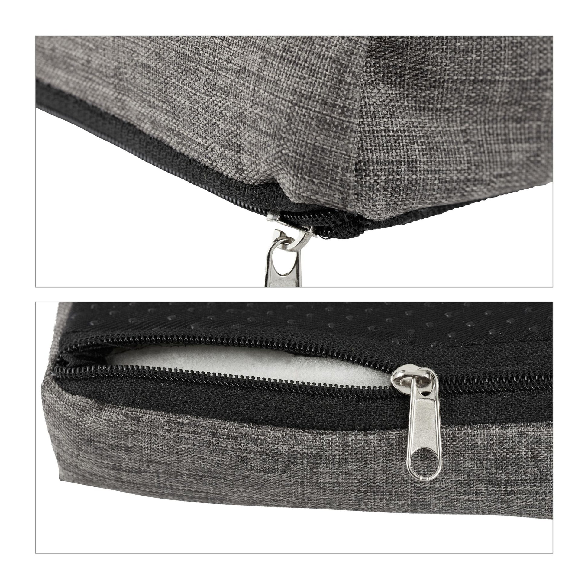 Katzenschrank mit Sitzauflage Weiss-Grau von Relaxdays