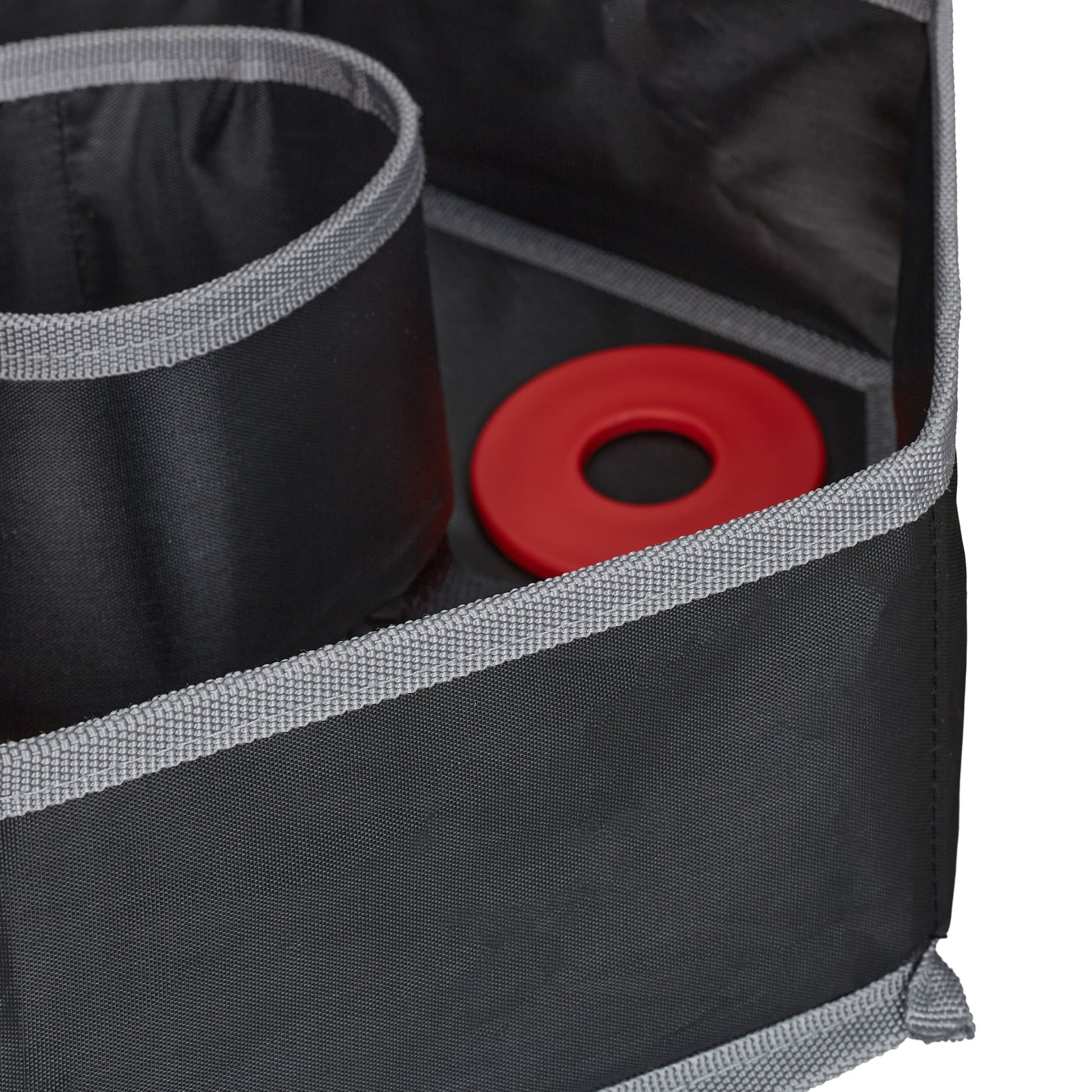 Wurfspiel Washer Toss Blau-Rot-Schwarz von Relaxdays