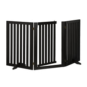 Absperrgitter mit Tür 70cm Schwarz von Relaxdays