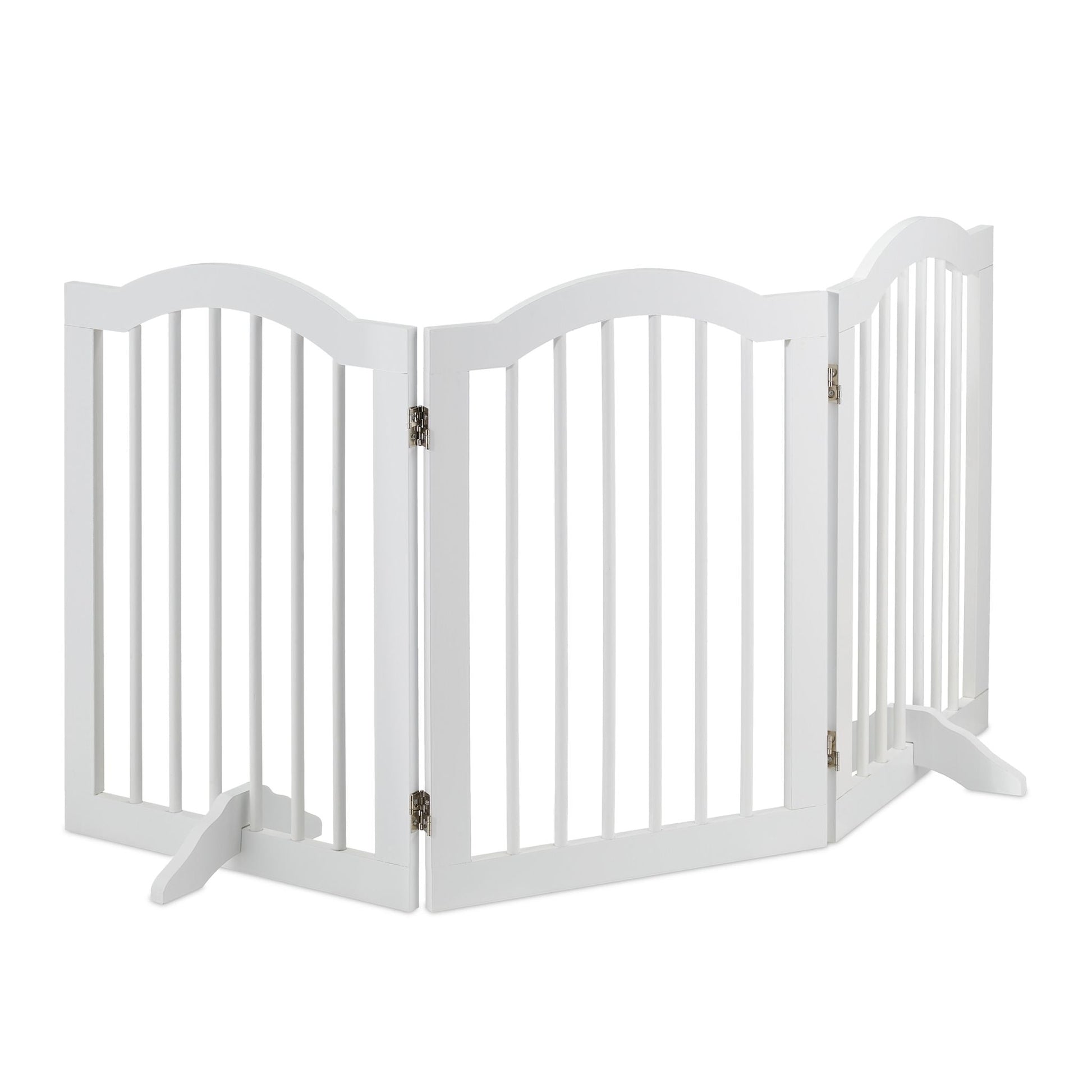Absperrgitter 70cm hoch Weiss von Relaxdays