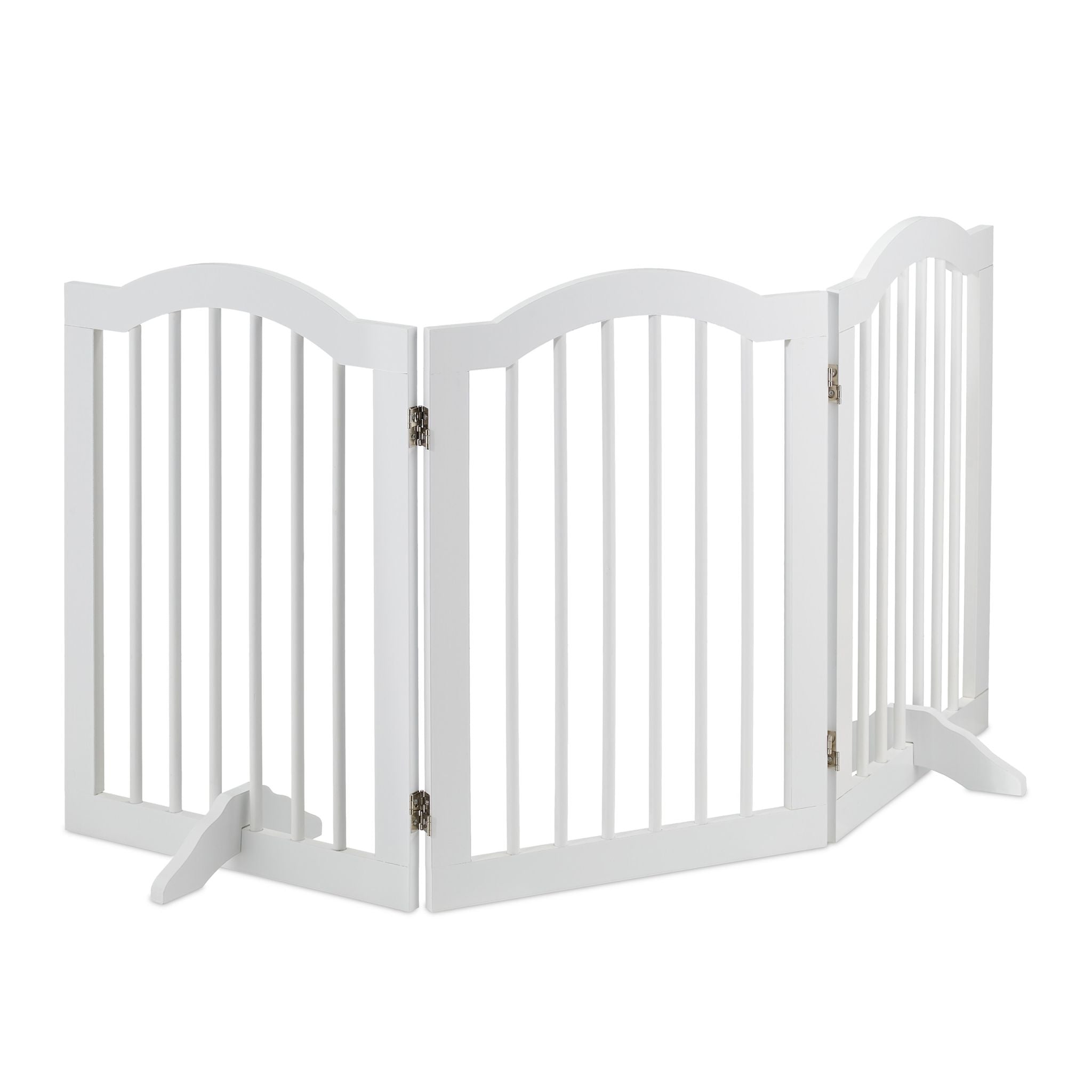 Absperrgitter 70cm hoch Weiss von Relaxdays