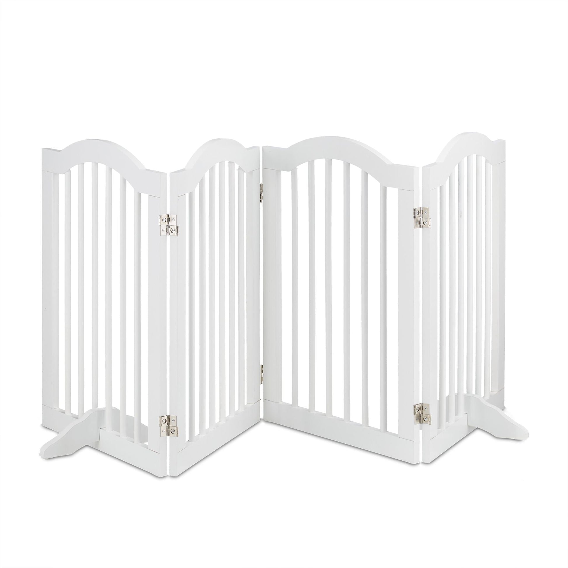 Absperrgitter 70cm hoch Weiss von Relaxdays