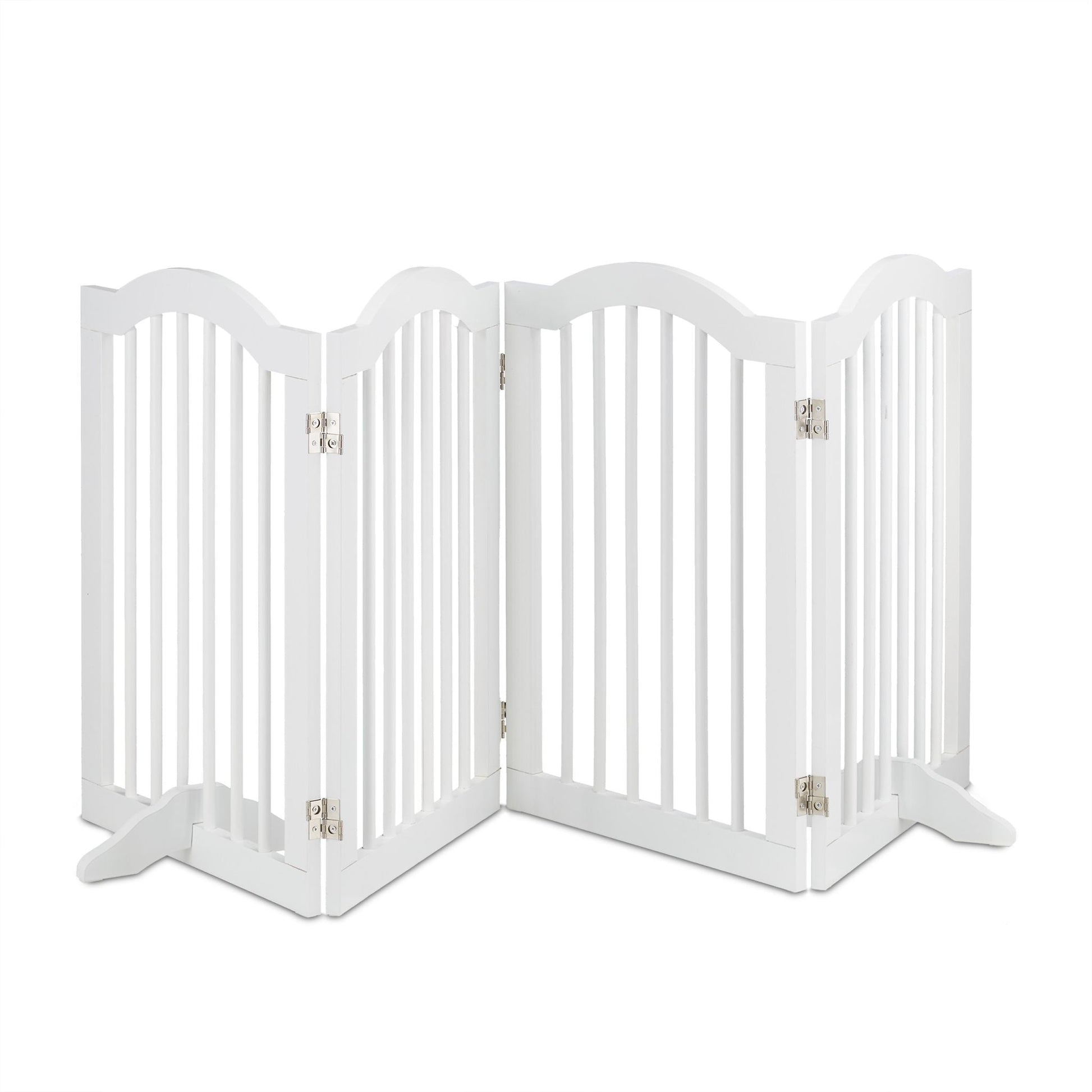 Absperrgitter 70cm hoch Weiss von Relaxdays