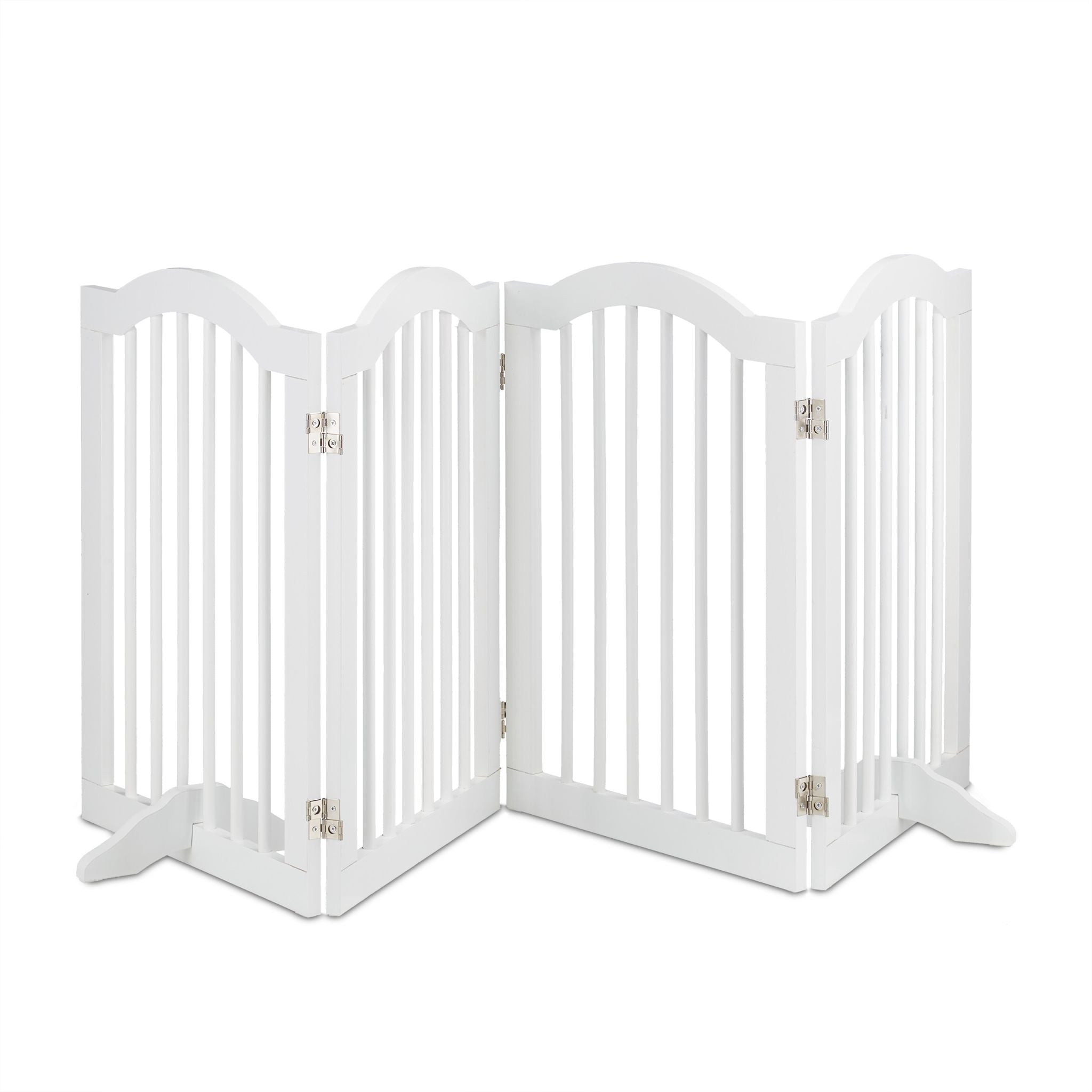 Absperrgitter 70cm hoch Weiss von Relaxdays