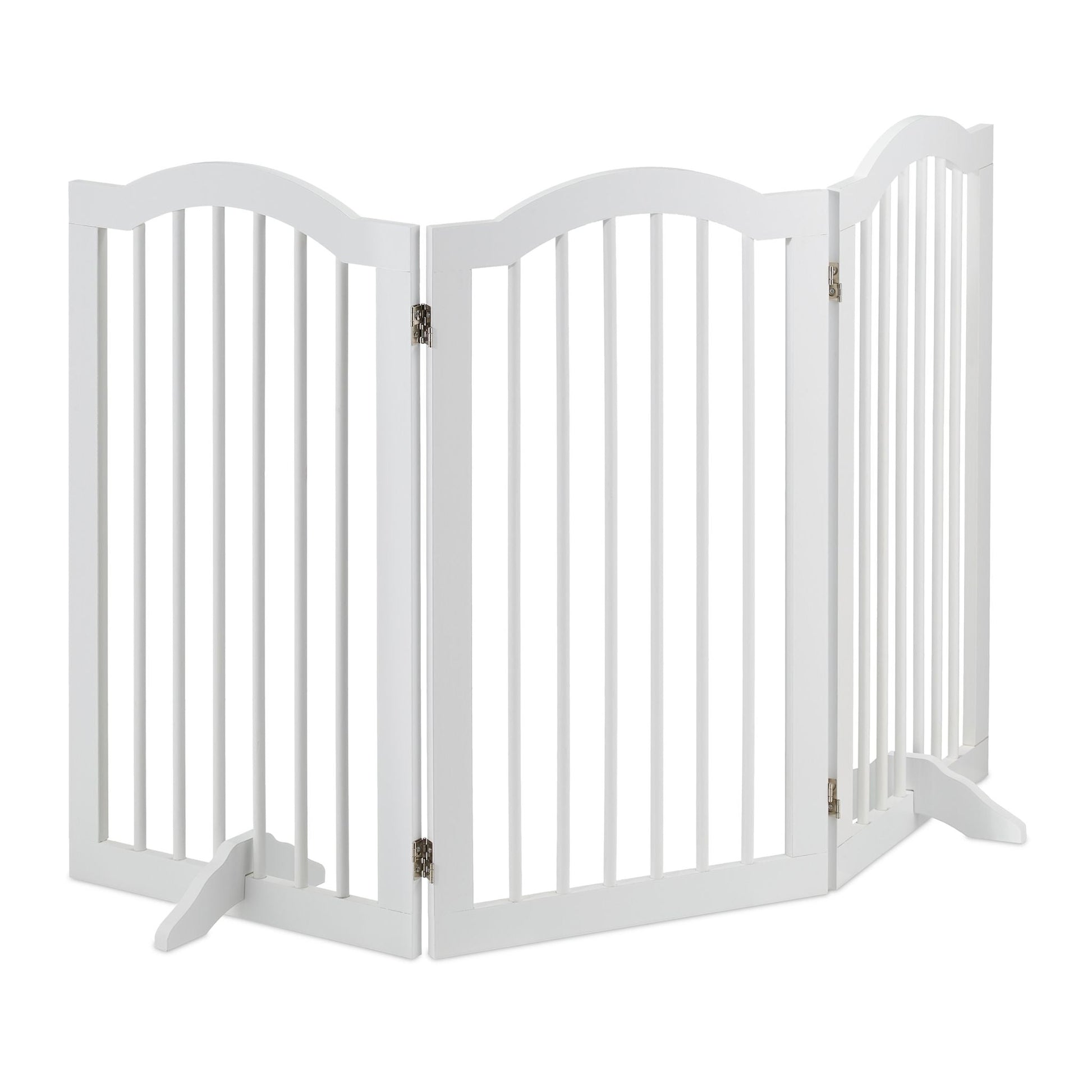 Absperrgitter 92cm hoch Weiss von Relaxdays