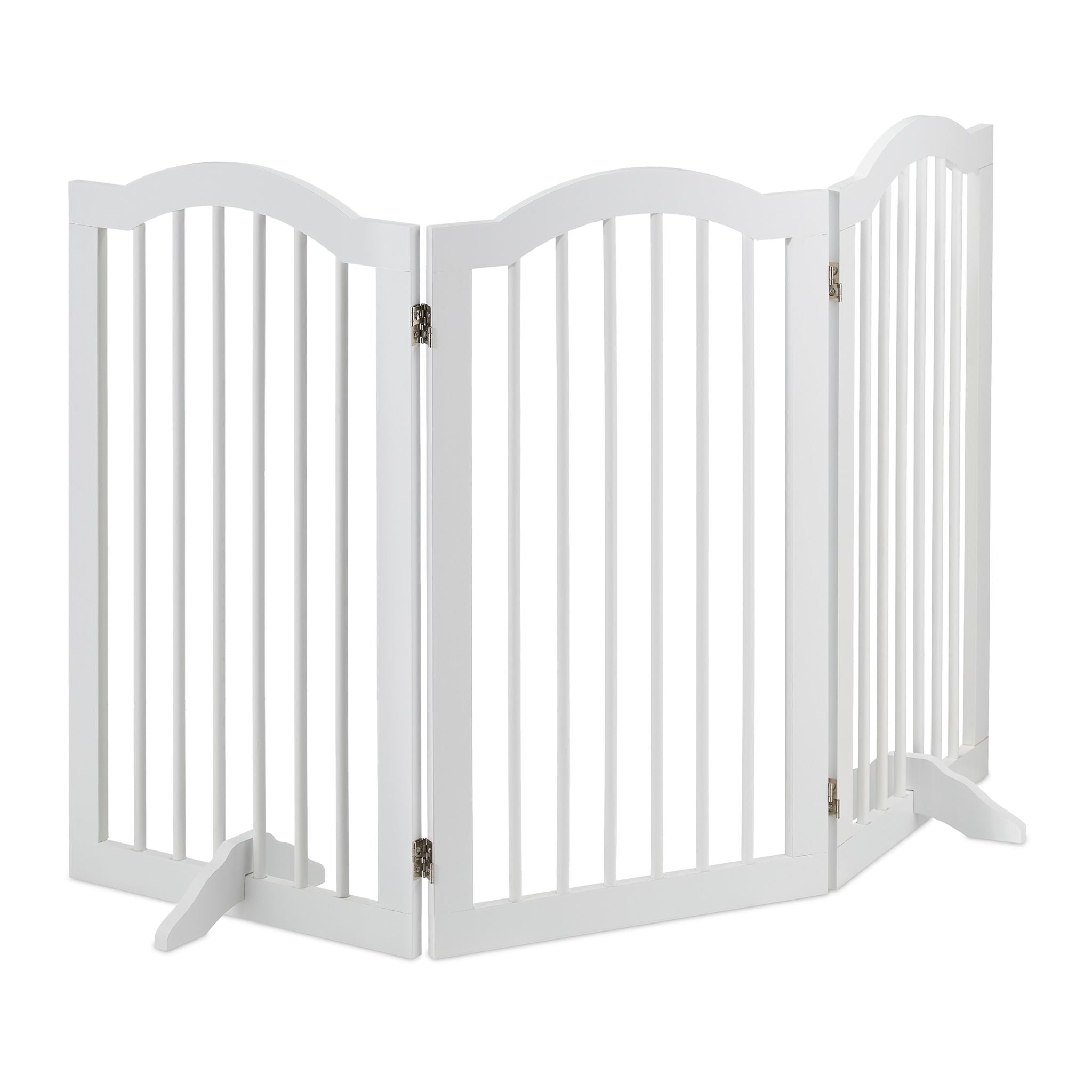 Absperrgitter 92cm hoch Weiss von Relaxdays