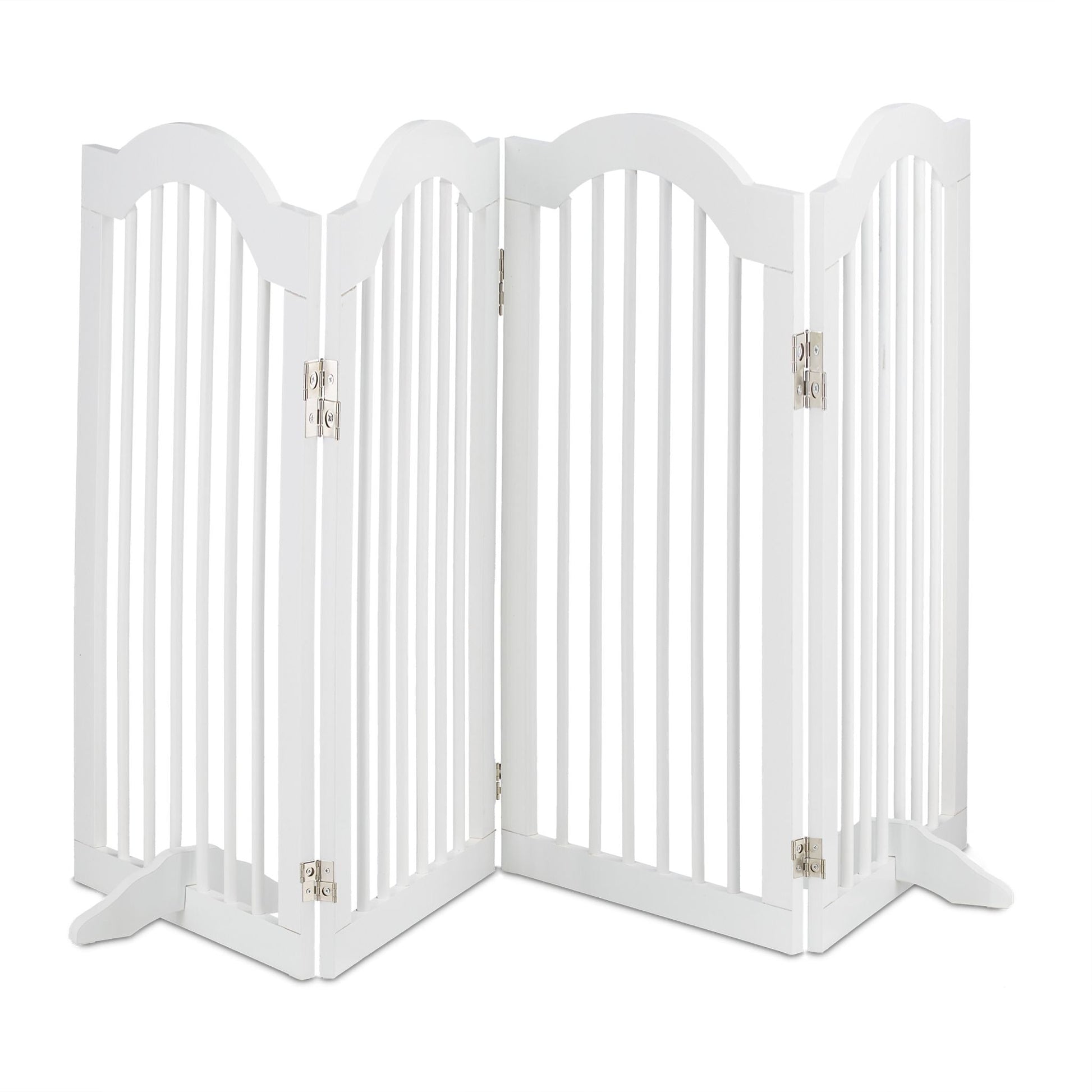 Absperrgitter 92cm hoch Weiss von Relaxdays