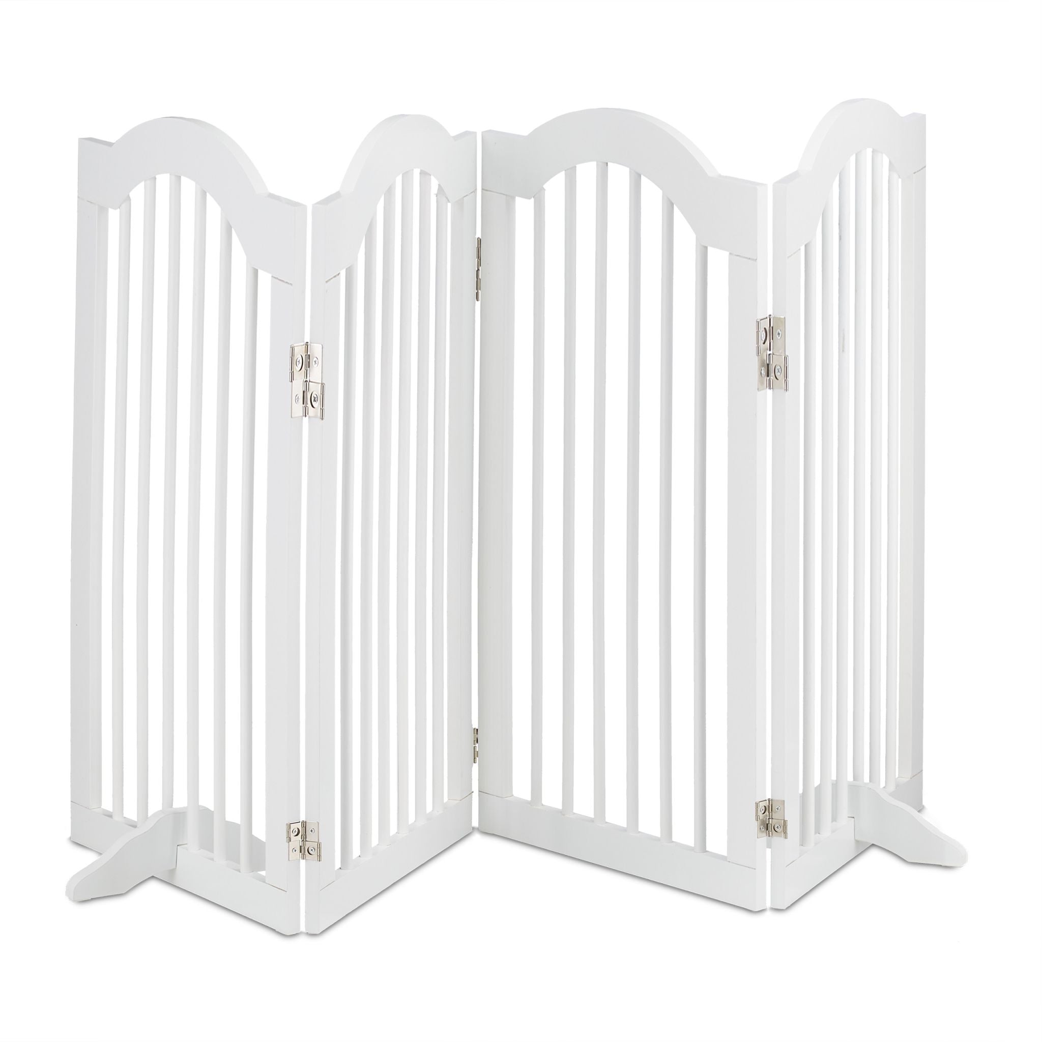 Absperrgitter 92cm hoch Weiss von Relaxdays