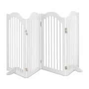 Absperrgitter 92cm hoch Weiss von Relaxdays