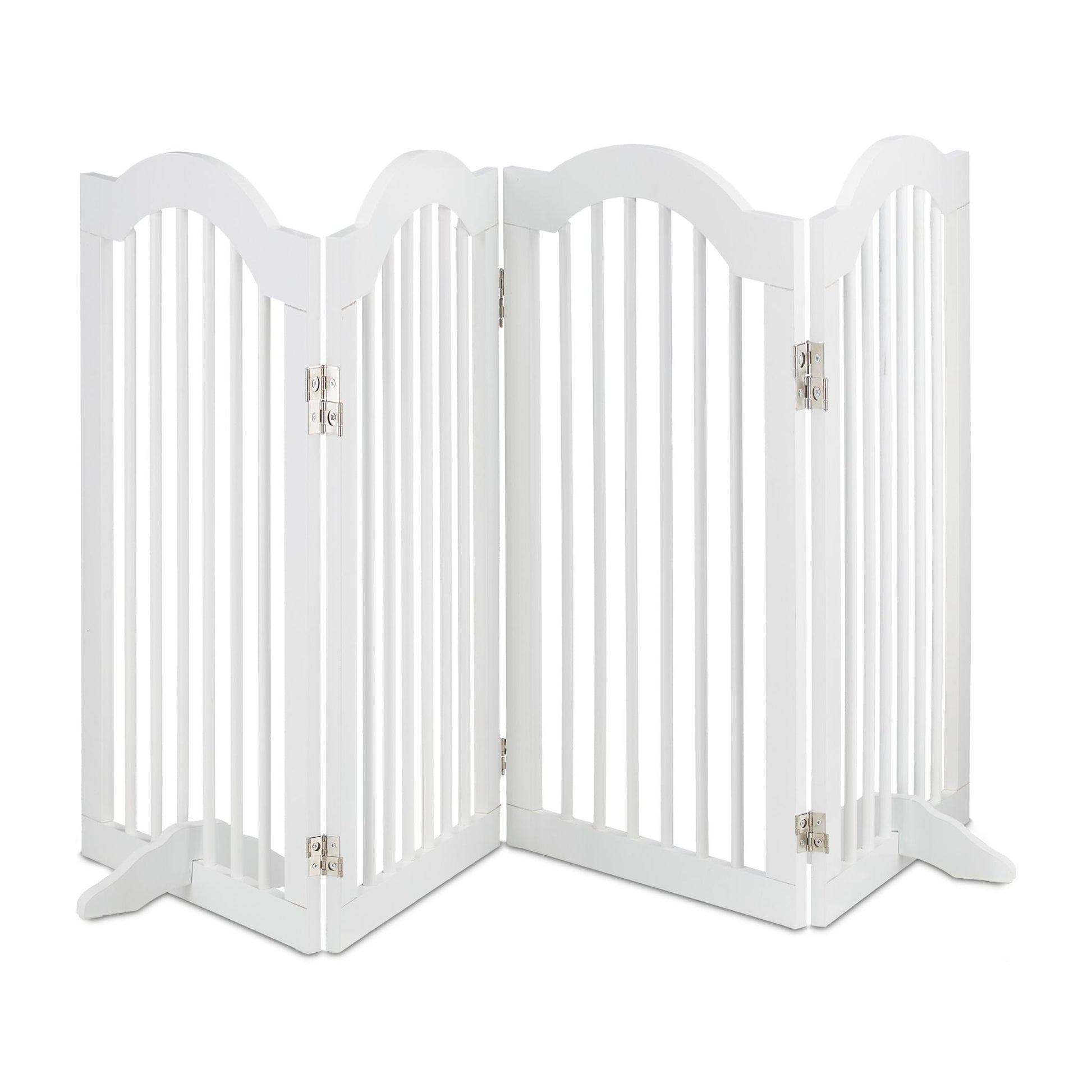 Absperrgitter 92cm hoch Weiss von Relaxdays