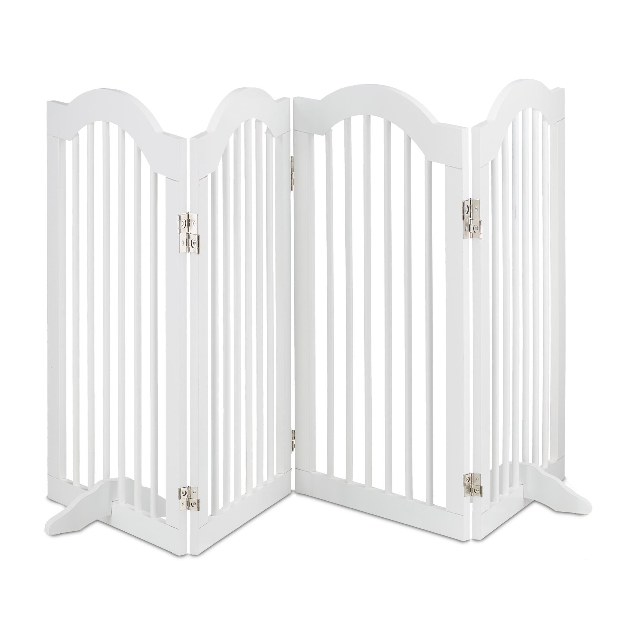 Absperrgitter 92cm hoch Weiss von Relaxdays