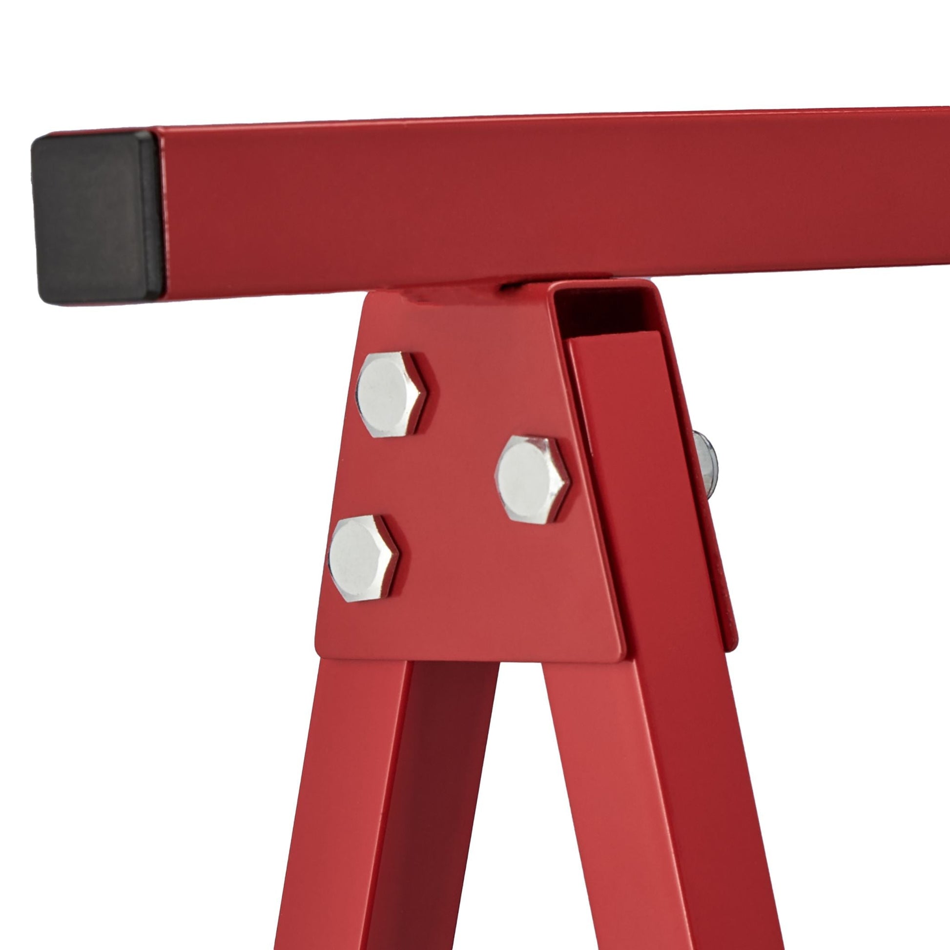 Klappbock 2er-Set in Rot Rot von Relaxdays