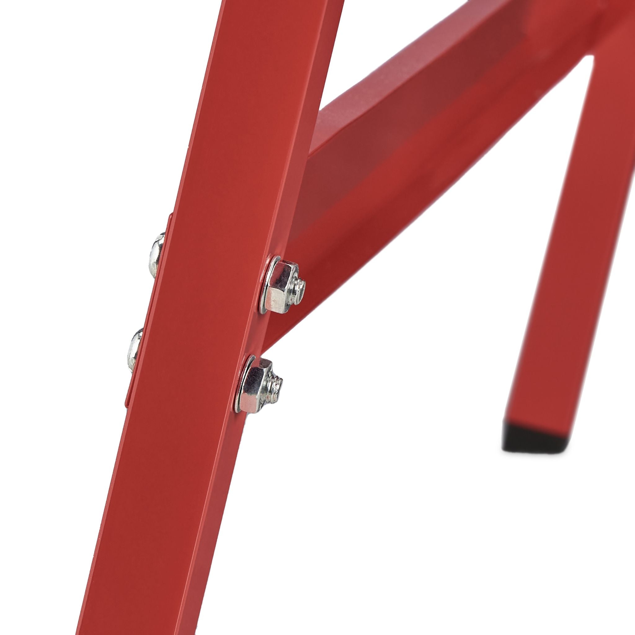 Klappbock 2er-Set in Rot Rot von Relaxdays