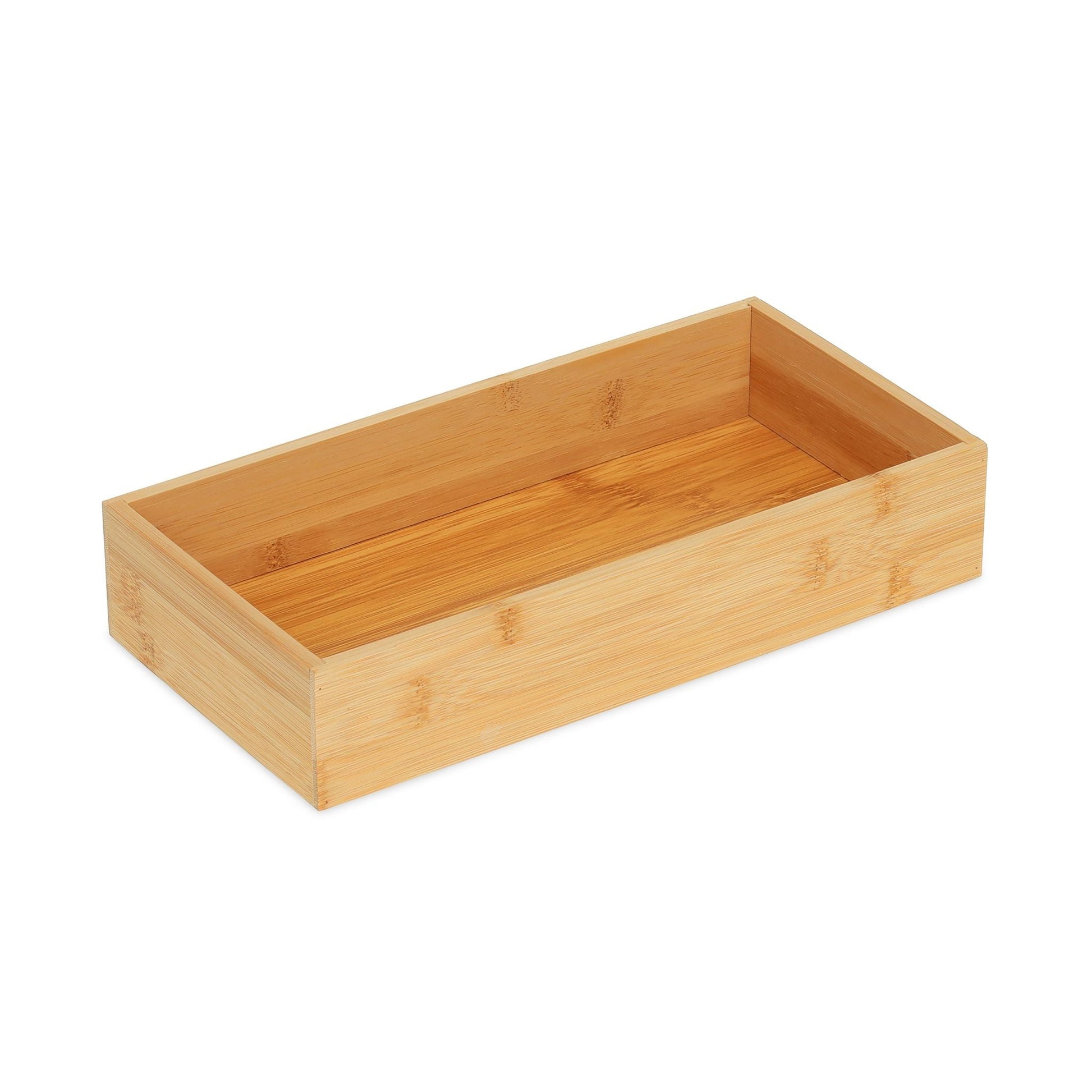 Ordnungsbox Bambus Hellbraun von Relaxdays
