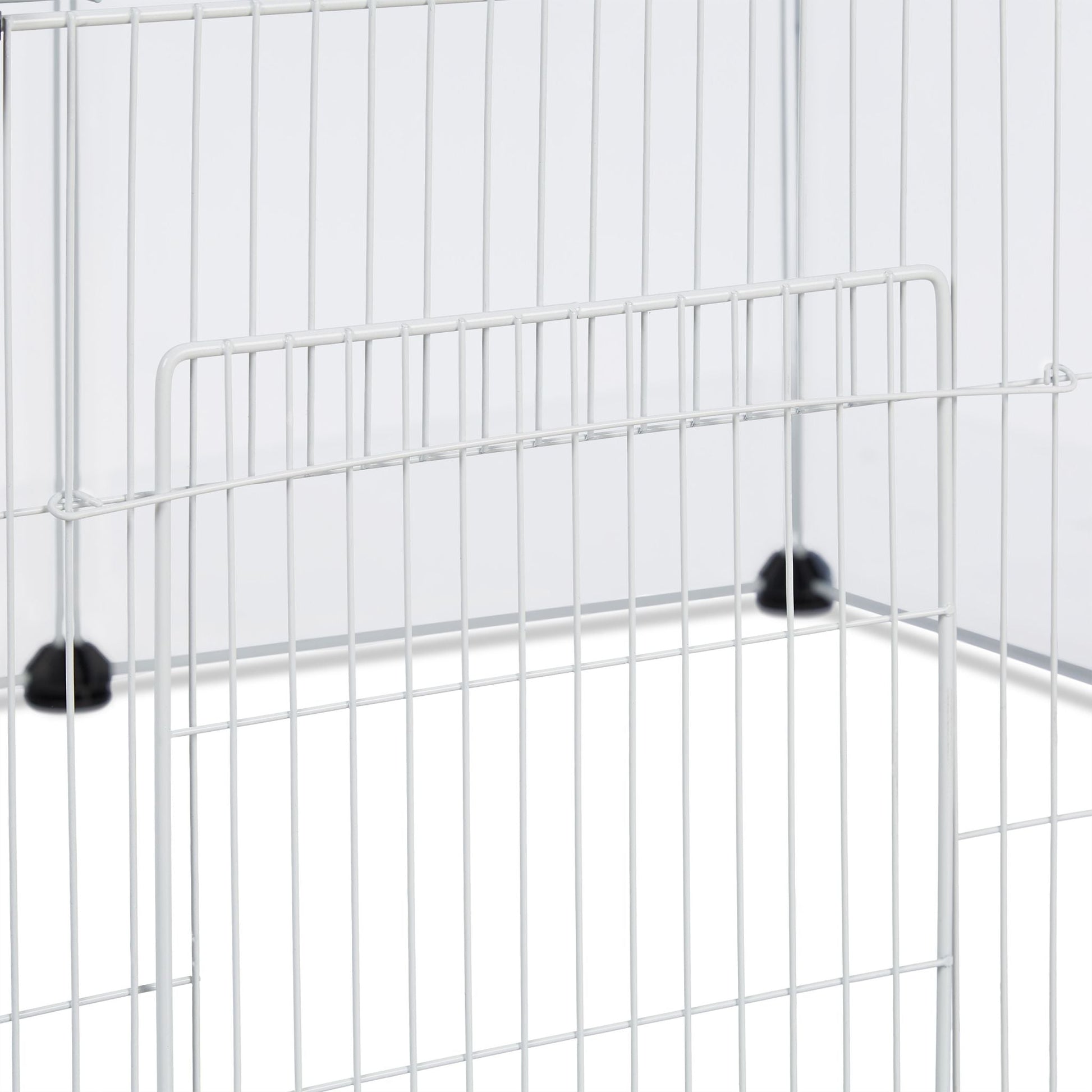 Freilaufgehege 16tlg. Schwarz-Transparent von guteszeug.ch