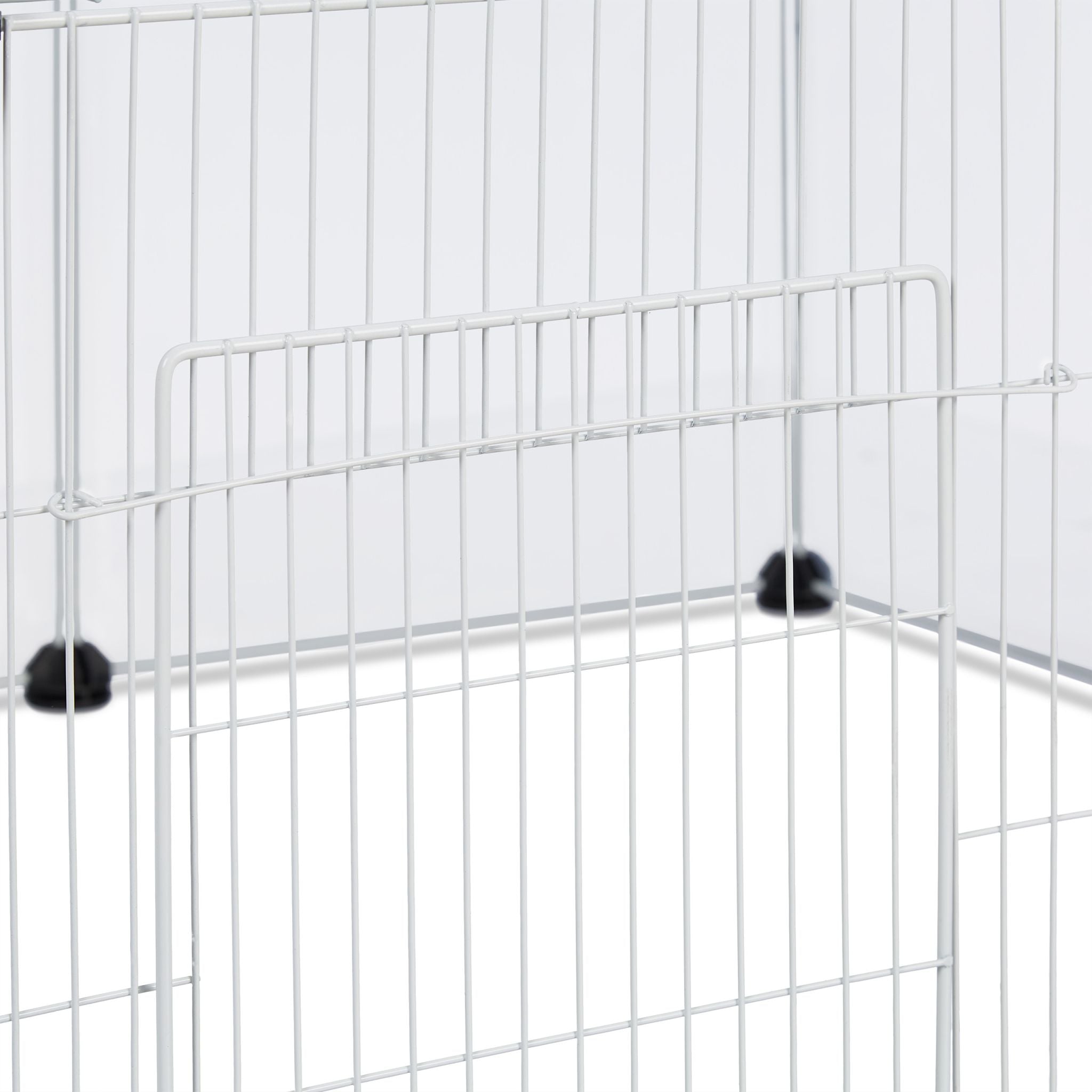 Freilaufgehege 16tlg. Schwarz-Transparent von guteszeug.ch