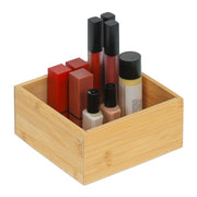 Ordnungsbox Bambus Hellbraun von Relaxdays