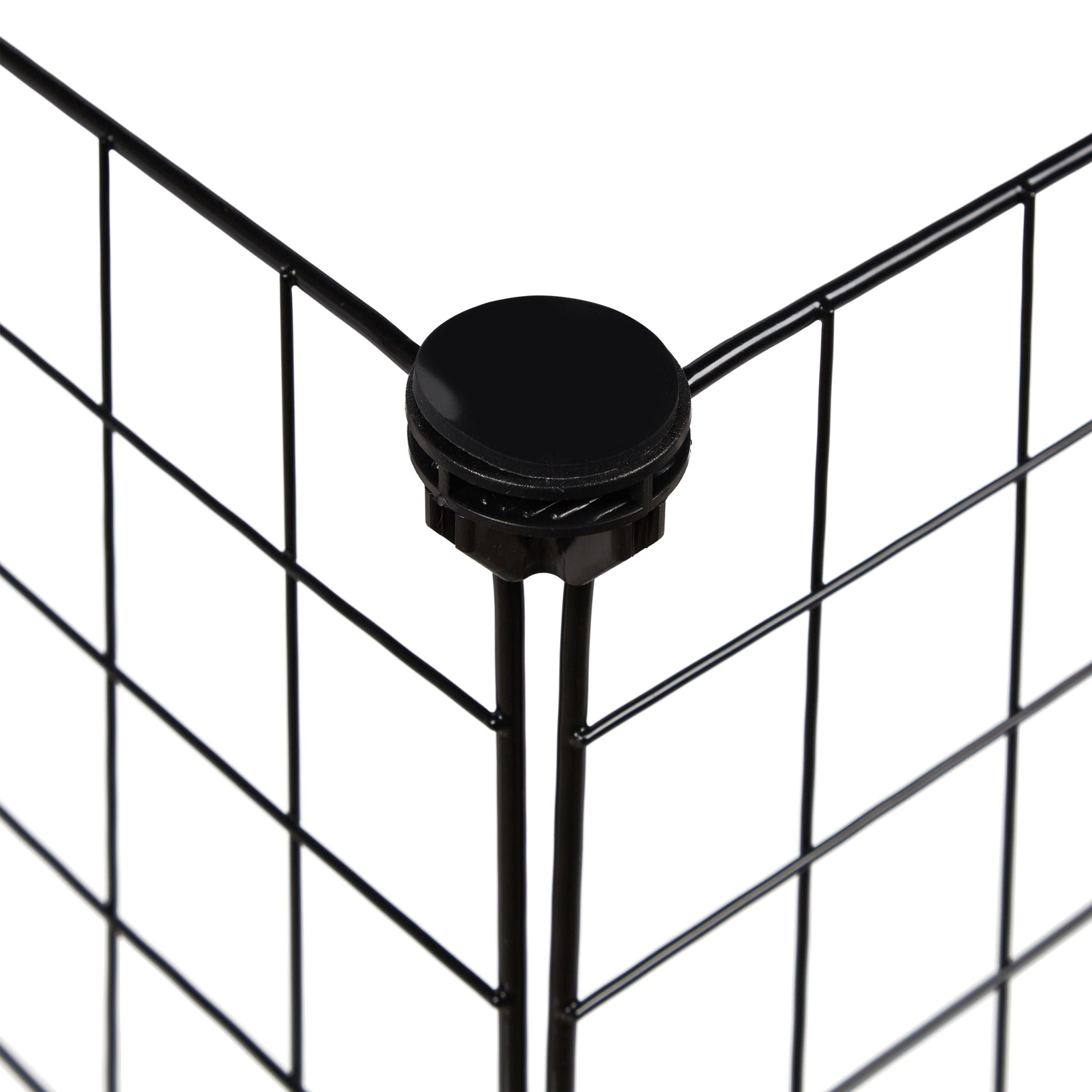 Freilaufgehege Gitter 29 tlg. Schwarz