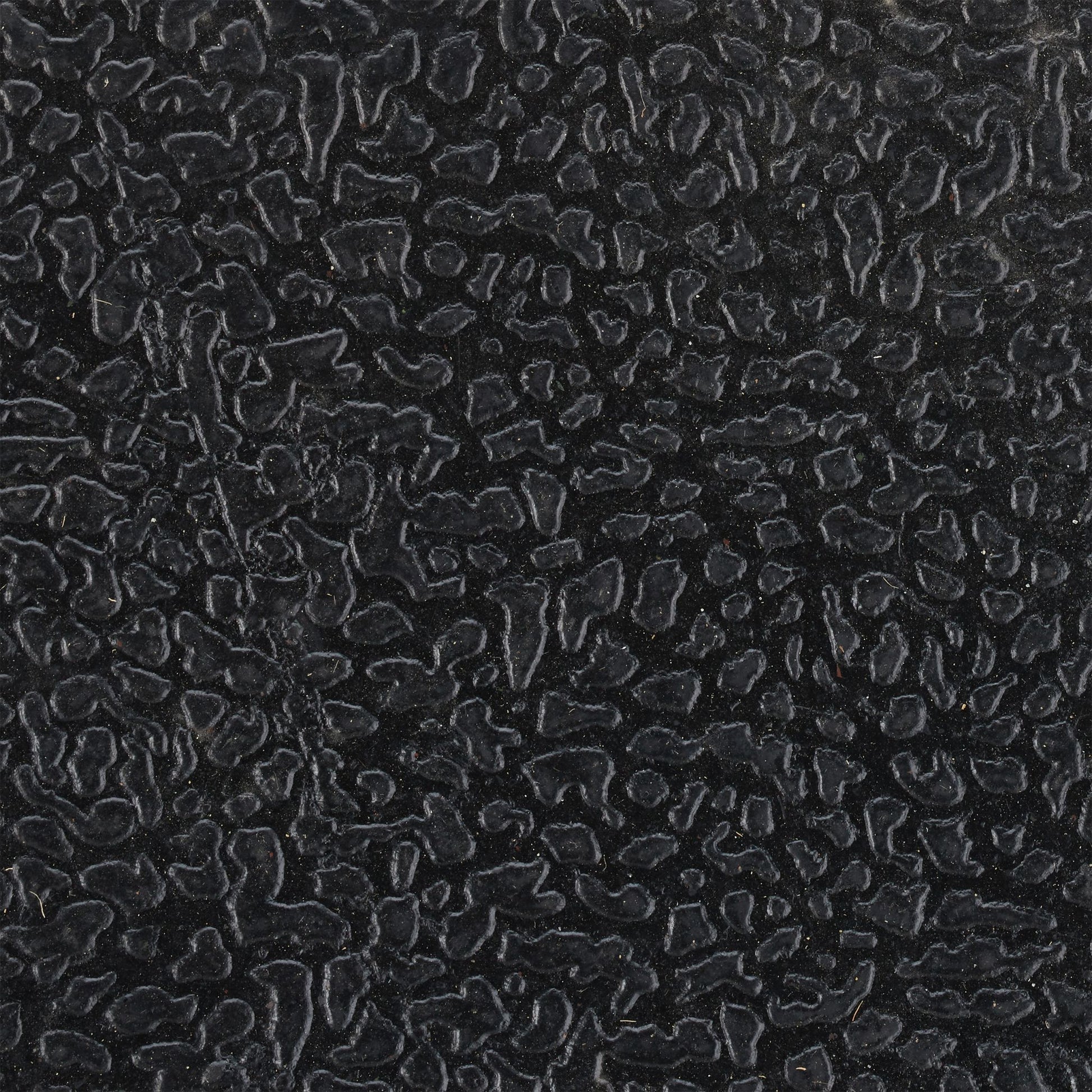 Gummi Fussmatte mit Muster Schwarz von Relaxdays