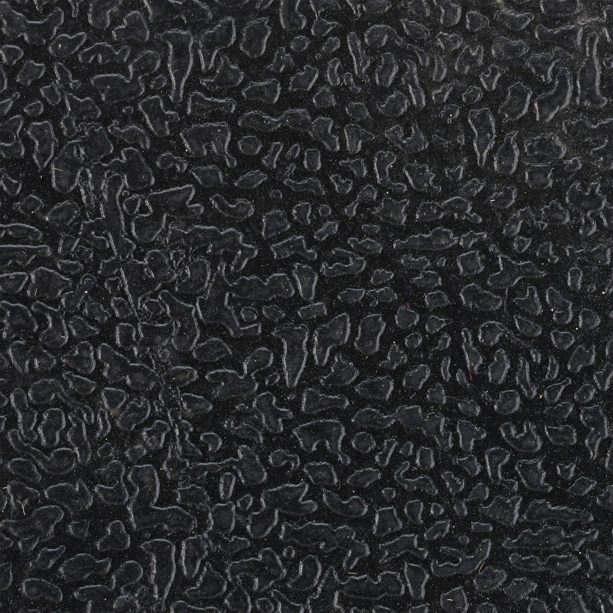 Gummi Fussmatte mit Muster Schwarz von Relaxdays