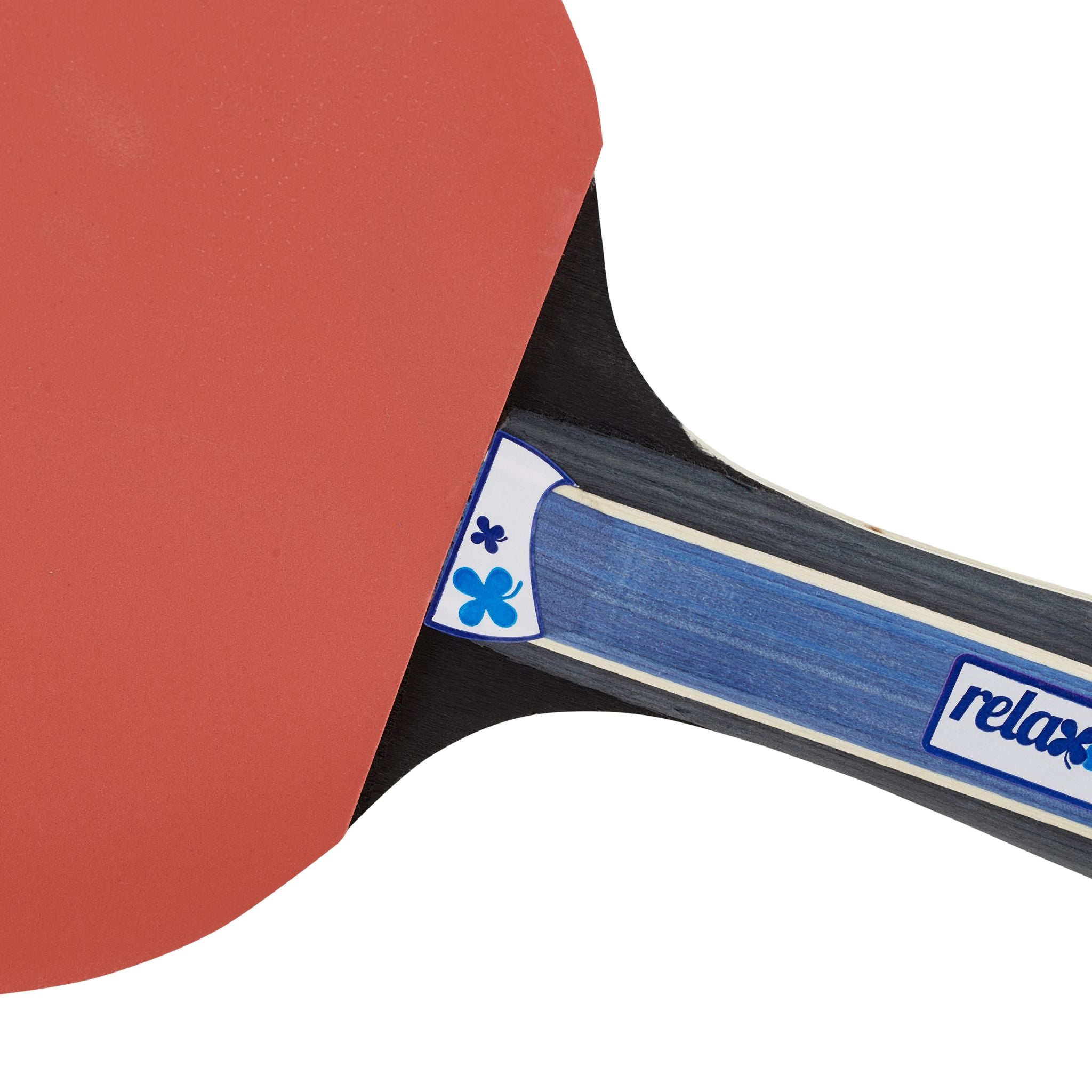 Tischtennis Set mit Netz Blau-Rot-Schwarz von Relaxdays