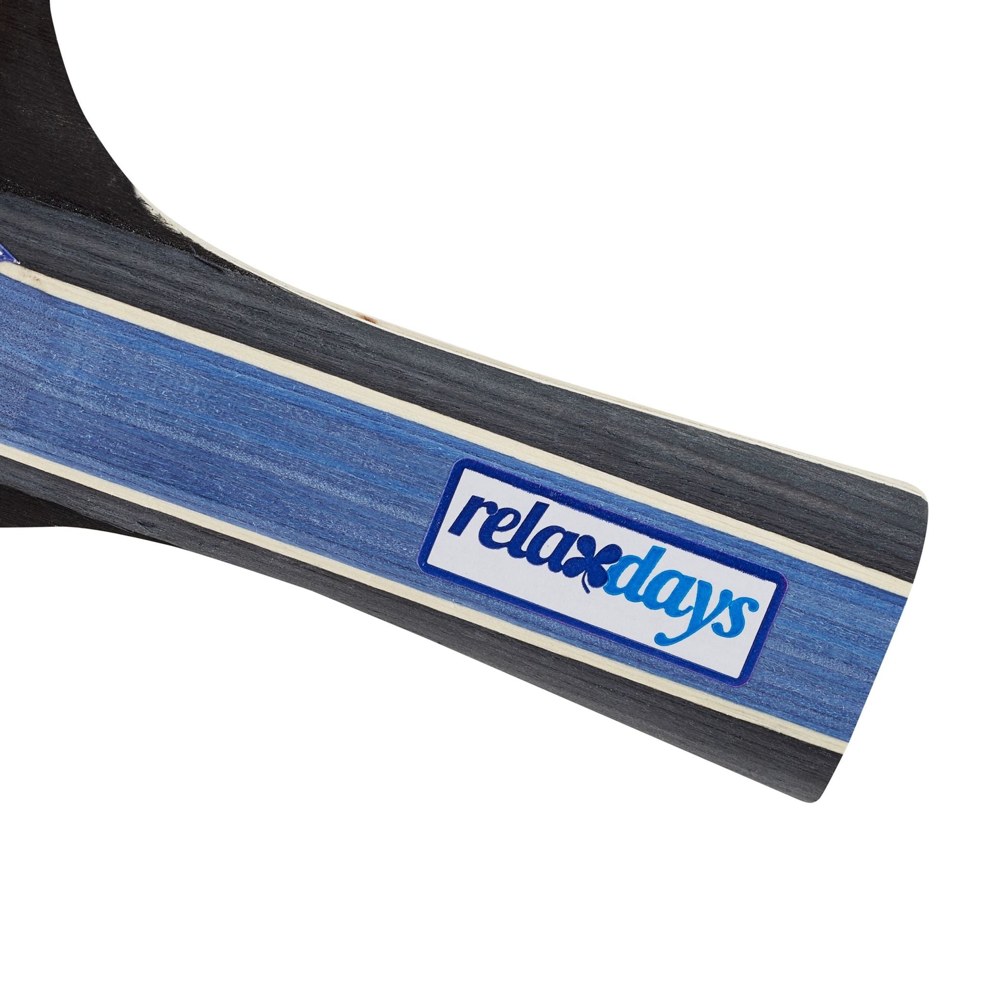 Tischtennis Set mit Netz Blau-Rot-Schwarz von Relaxdays