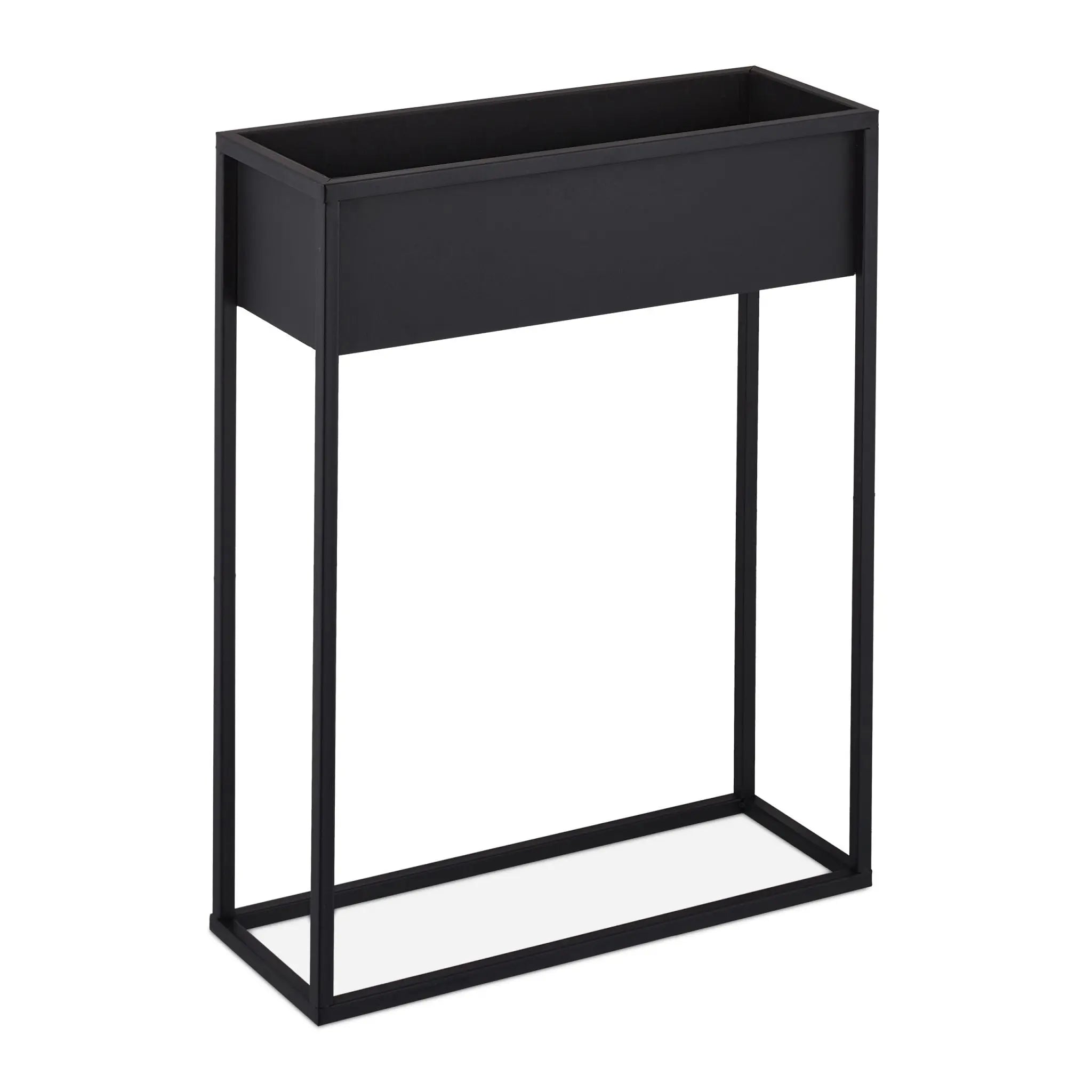 Blumenständer Metall Schwarz von Relaxdays