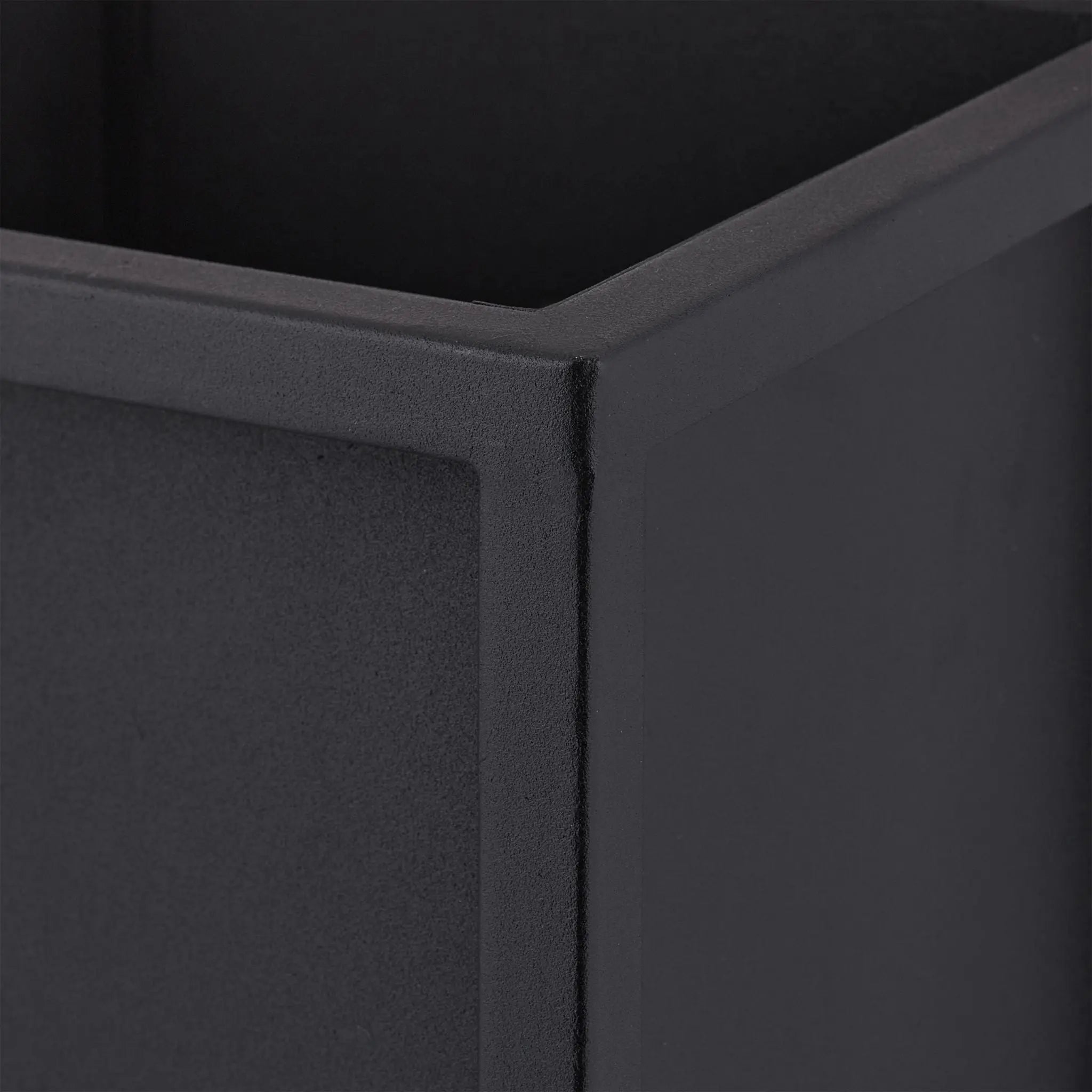 Blumenständer Metall Schwarz von Relaxdays