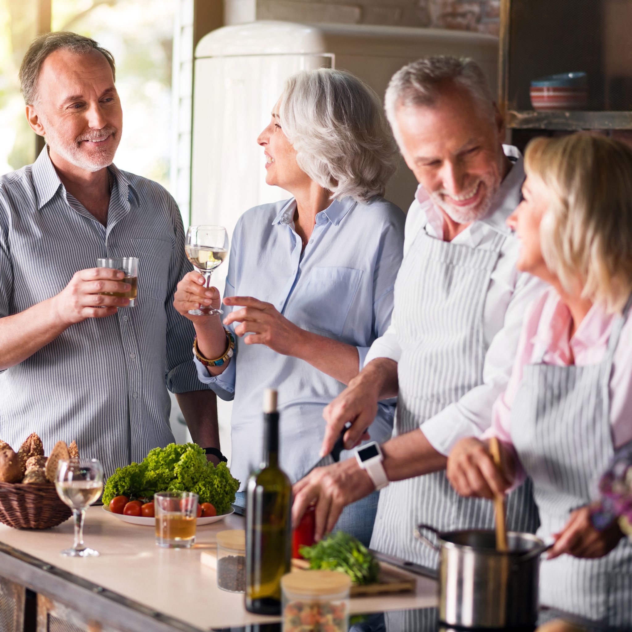 Vorratsgläser mit Deckel 500ml 3er-Set Hellbraun-Transparent