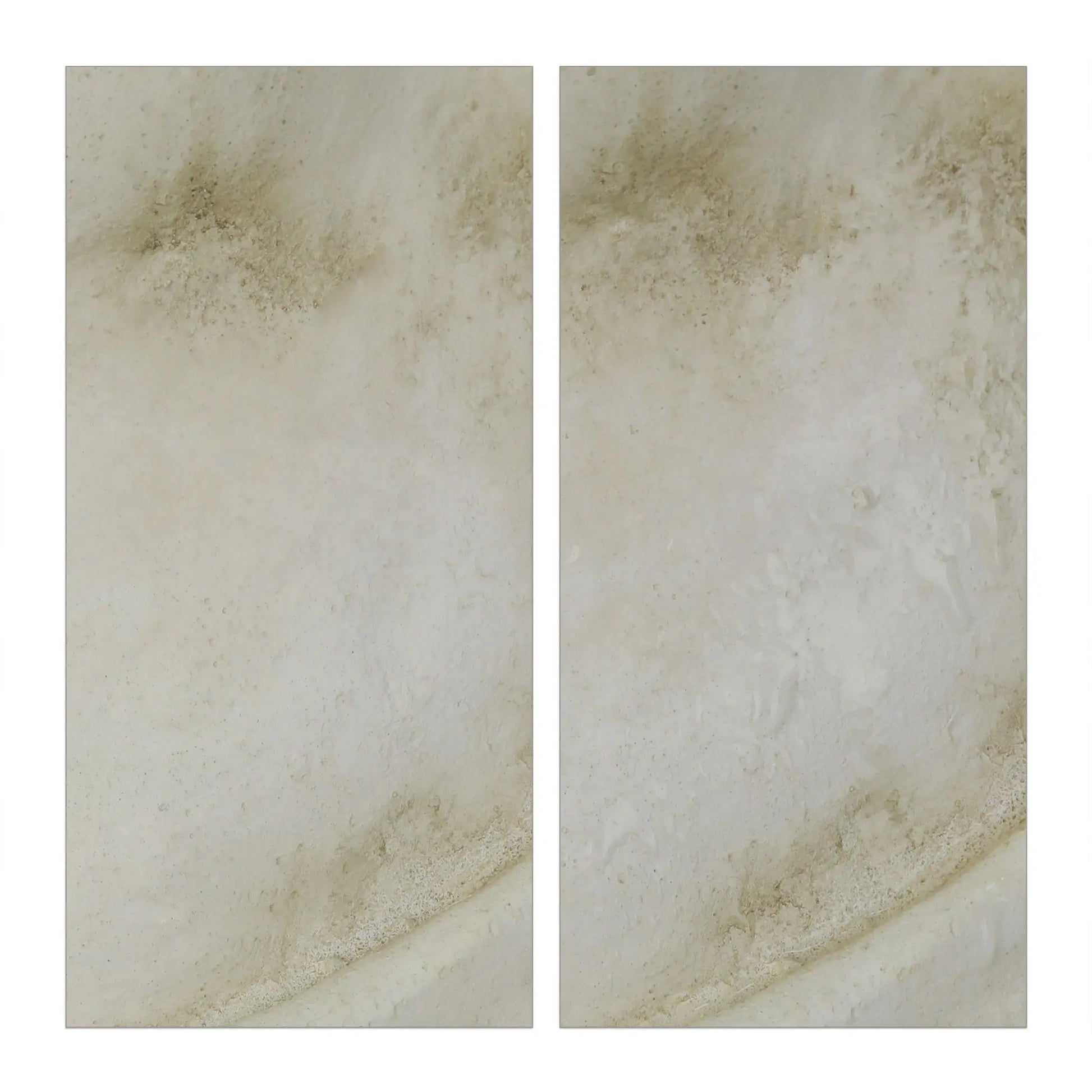 Buddha Figur 70cm Creme von Relaxdays