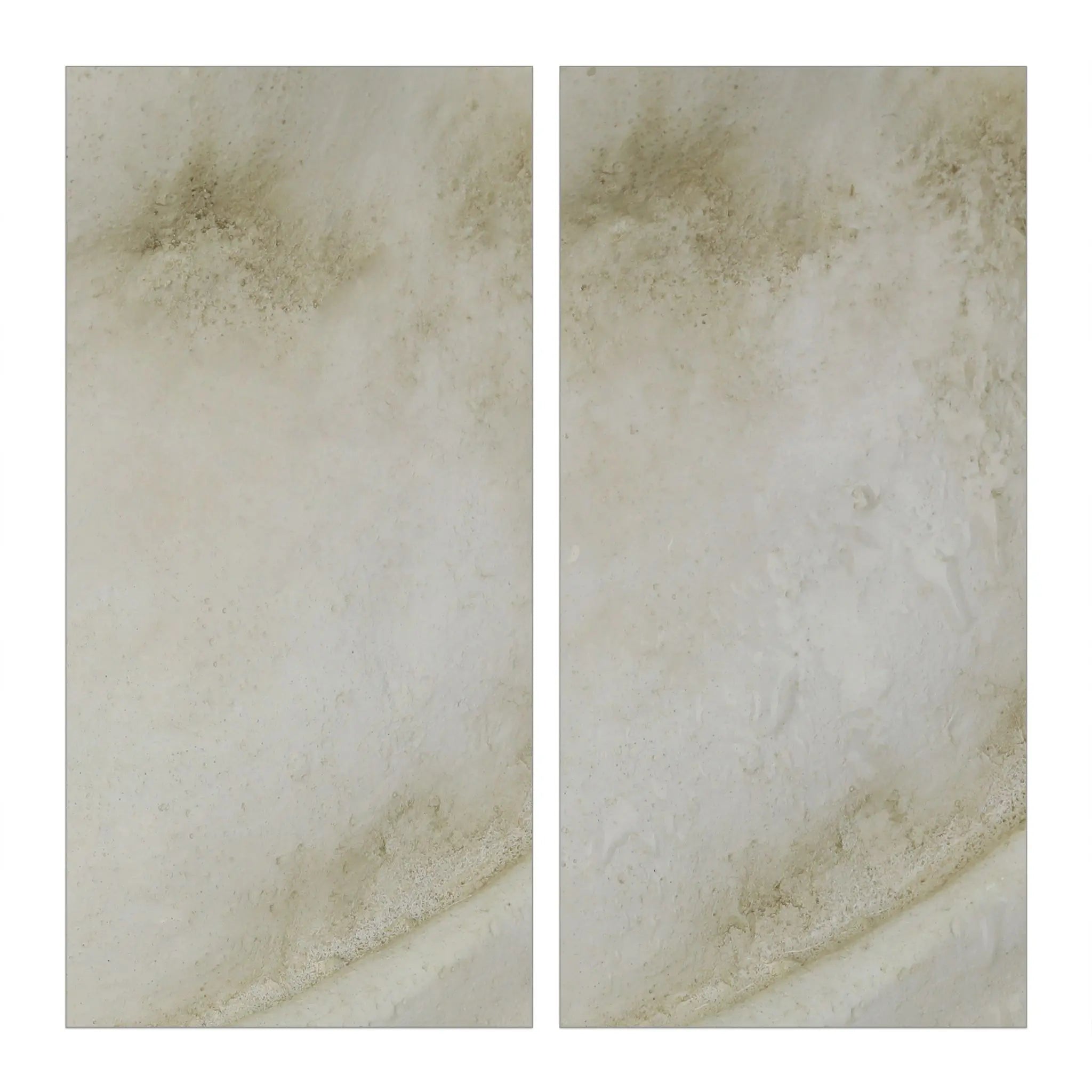 Buddha Figur 70cm Creme von Relaxdays