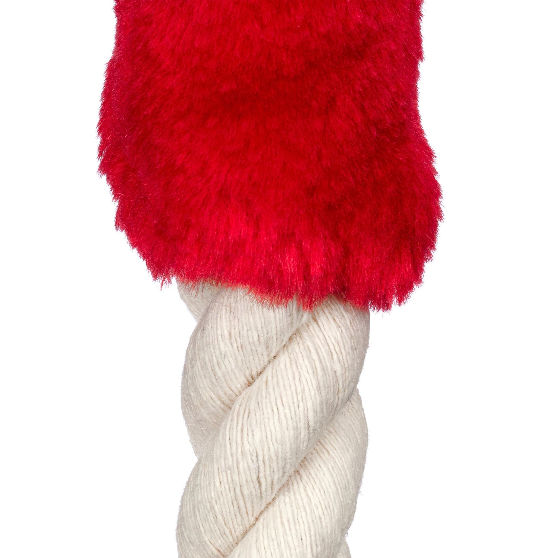 Türkordel Klemmschutz 2er-Set Creme-Rot von Relaxdays