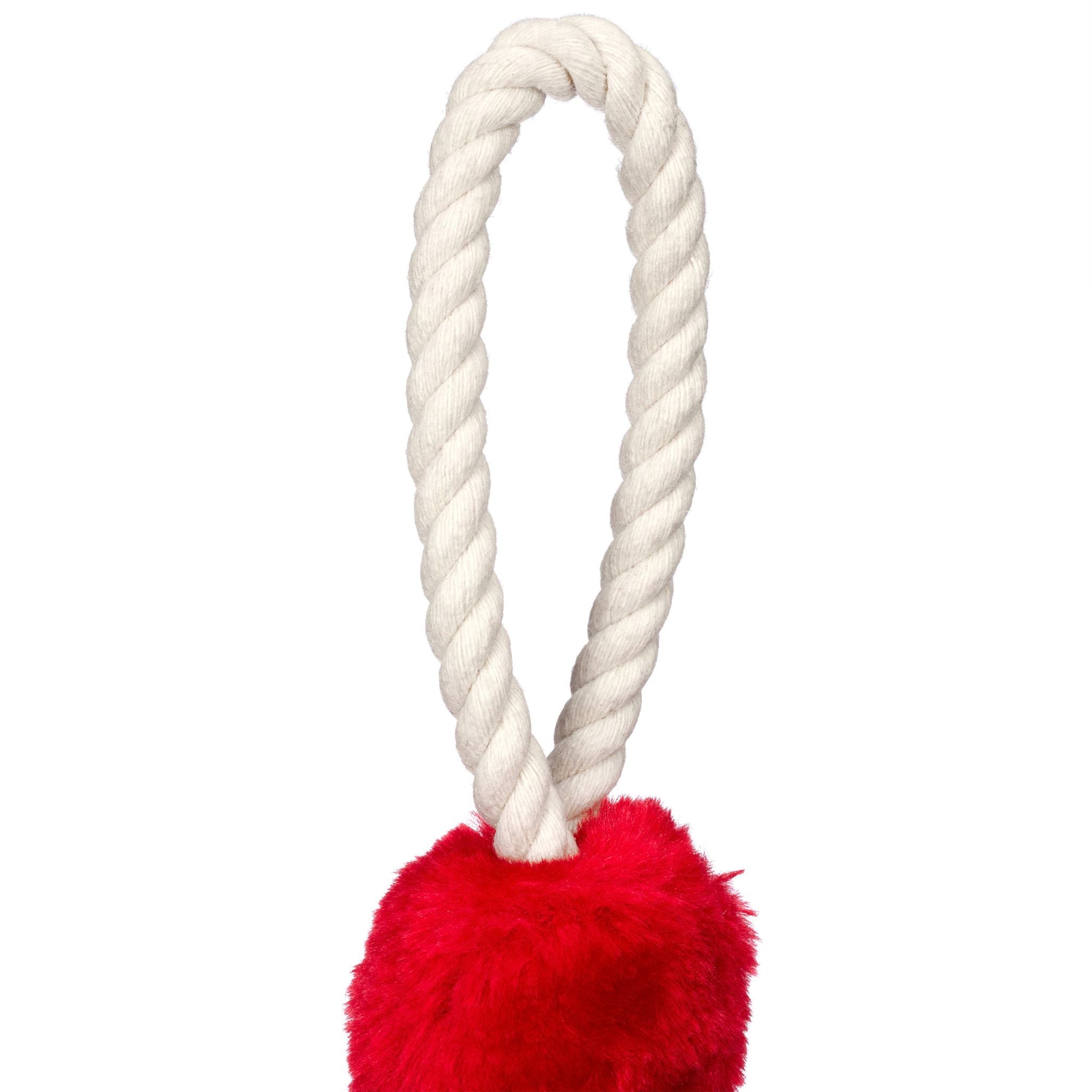 Türkordel Klemmschutz 2er-Set Creme-Rot von Relaxdays