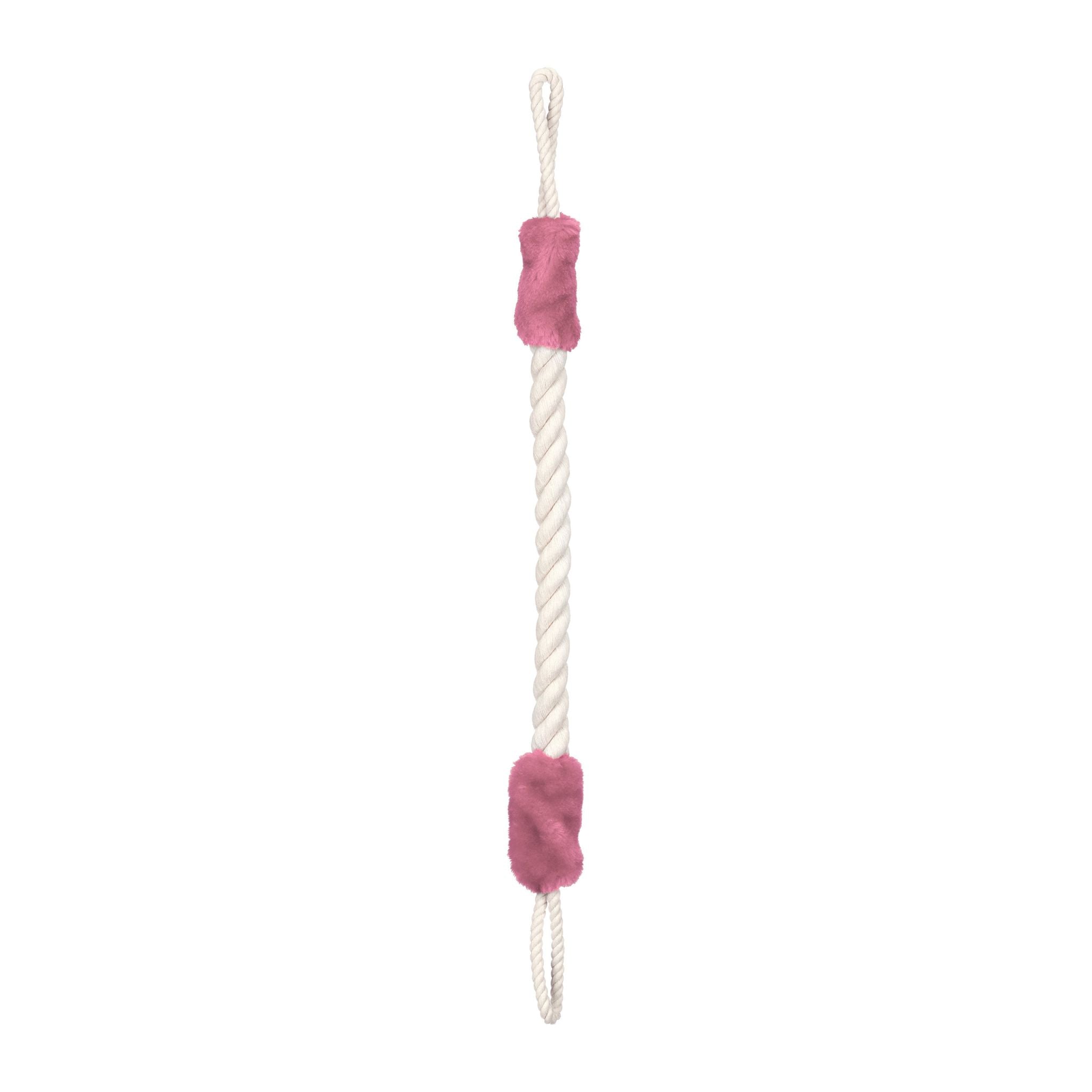 Türkordel Klemmschutz 2er-Set Creme-Rosa von Relaxdays