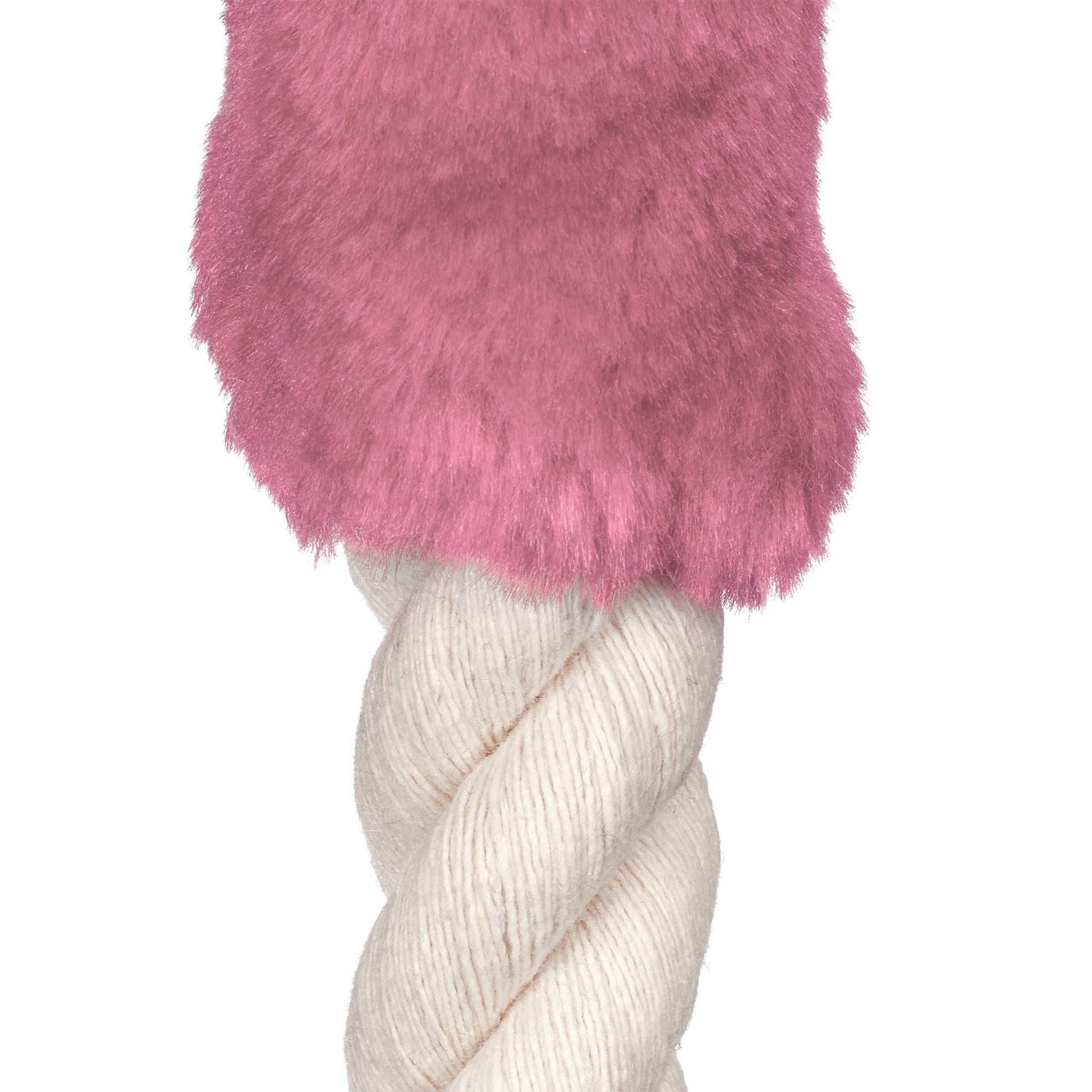 Türkordel Klemmschutz 2er-Set Creme-Rosa von Relaxdays