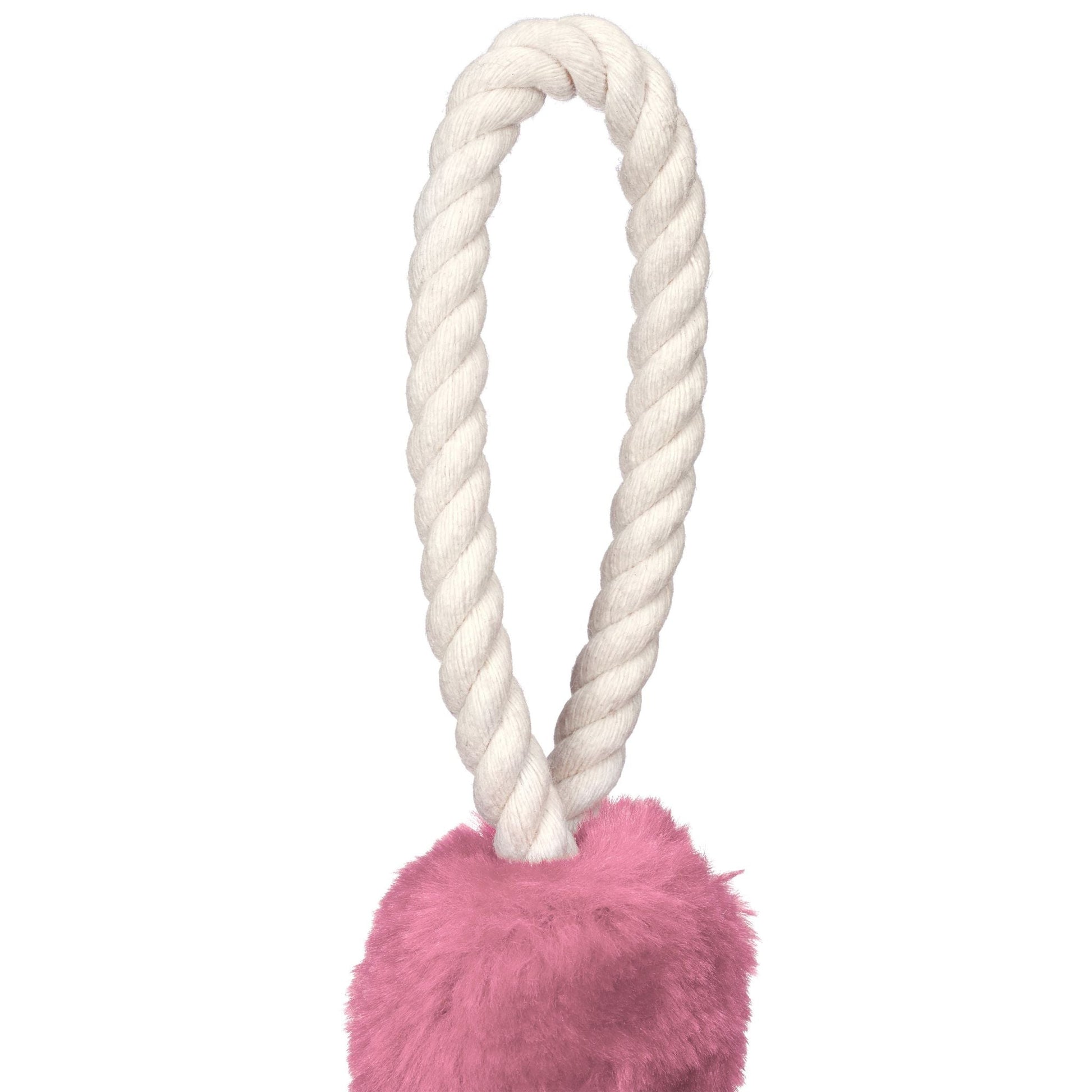 Türkordel Klemmschutz 2er-Set Creme-Rosa von Relaxdays