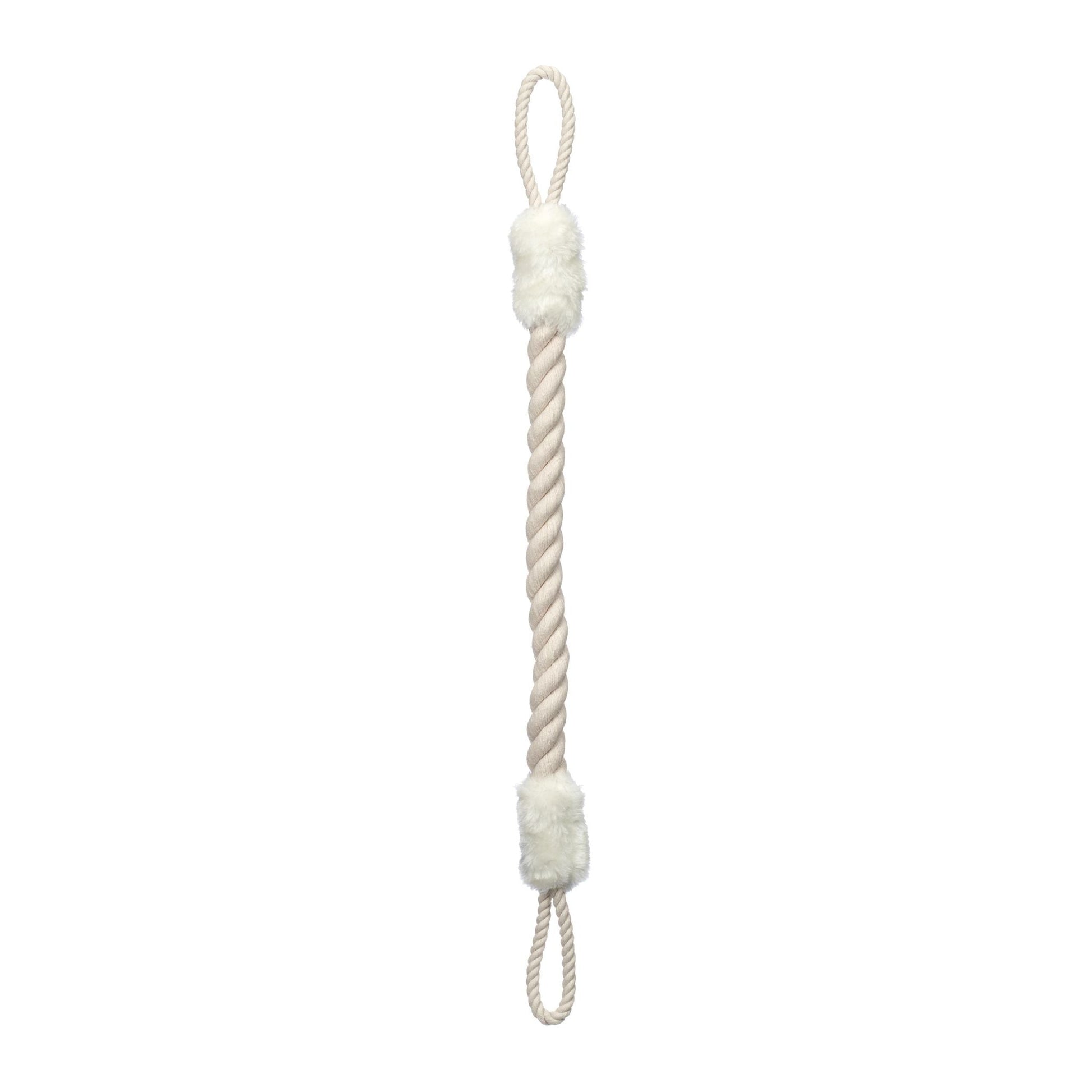 Türkordel Klemmschutz 2er-Set Weiss-Creme von Relaxdays