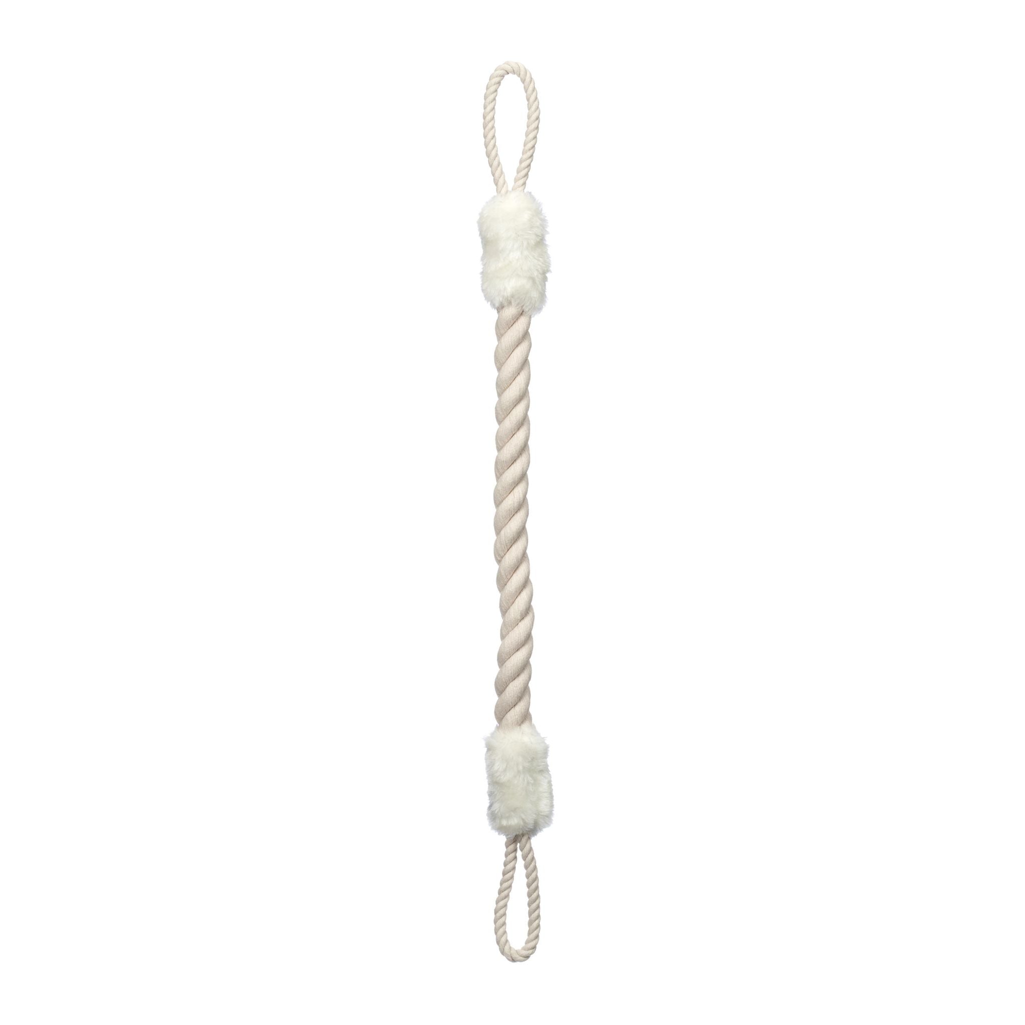 Türkordel Klemmschutz 2er-Set Weiss-Creme von Relaxdays