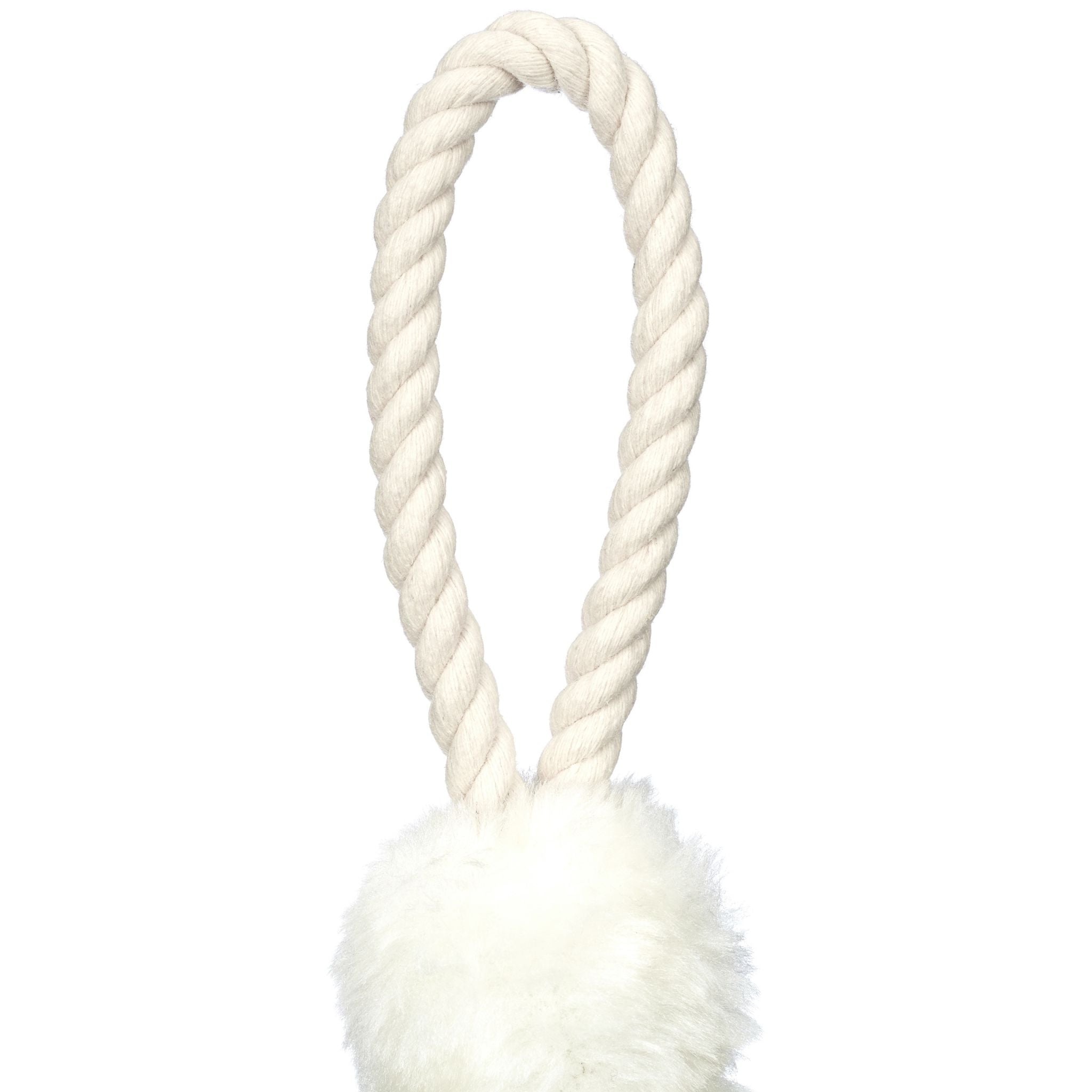 Türkordel Klemmschutz 2er-Set Weiss-Creme von Relaxdays