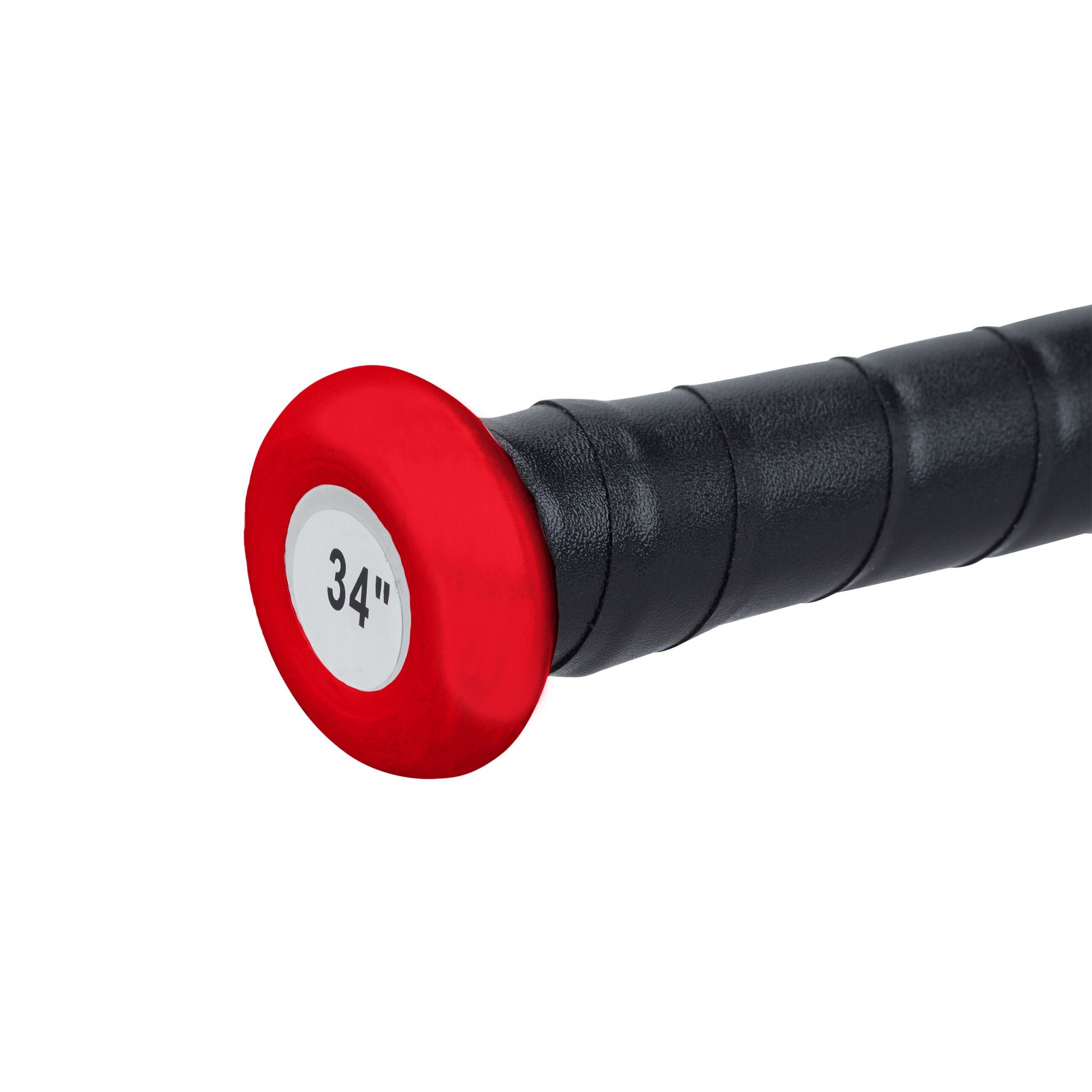 Baseballschläger Aluminium Rot-Schwarz von Relaxdays