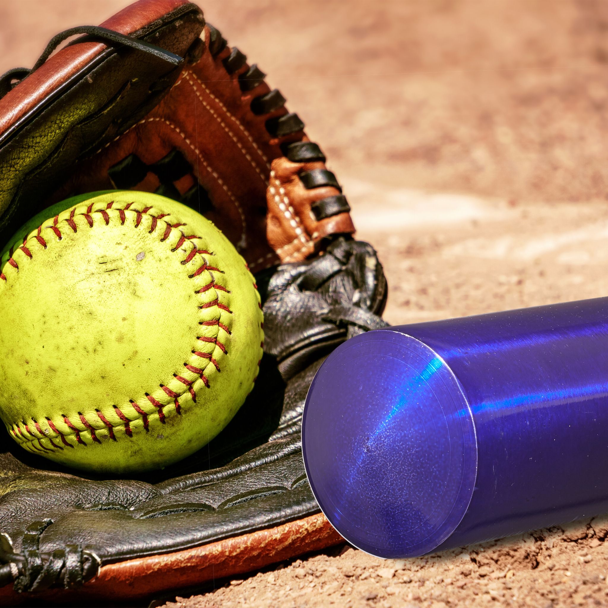 Baseballschläger Aluminium Dunkelblau-Schwarz von Relaxdays